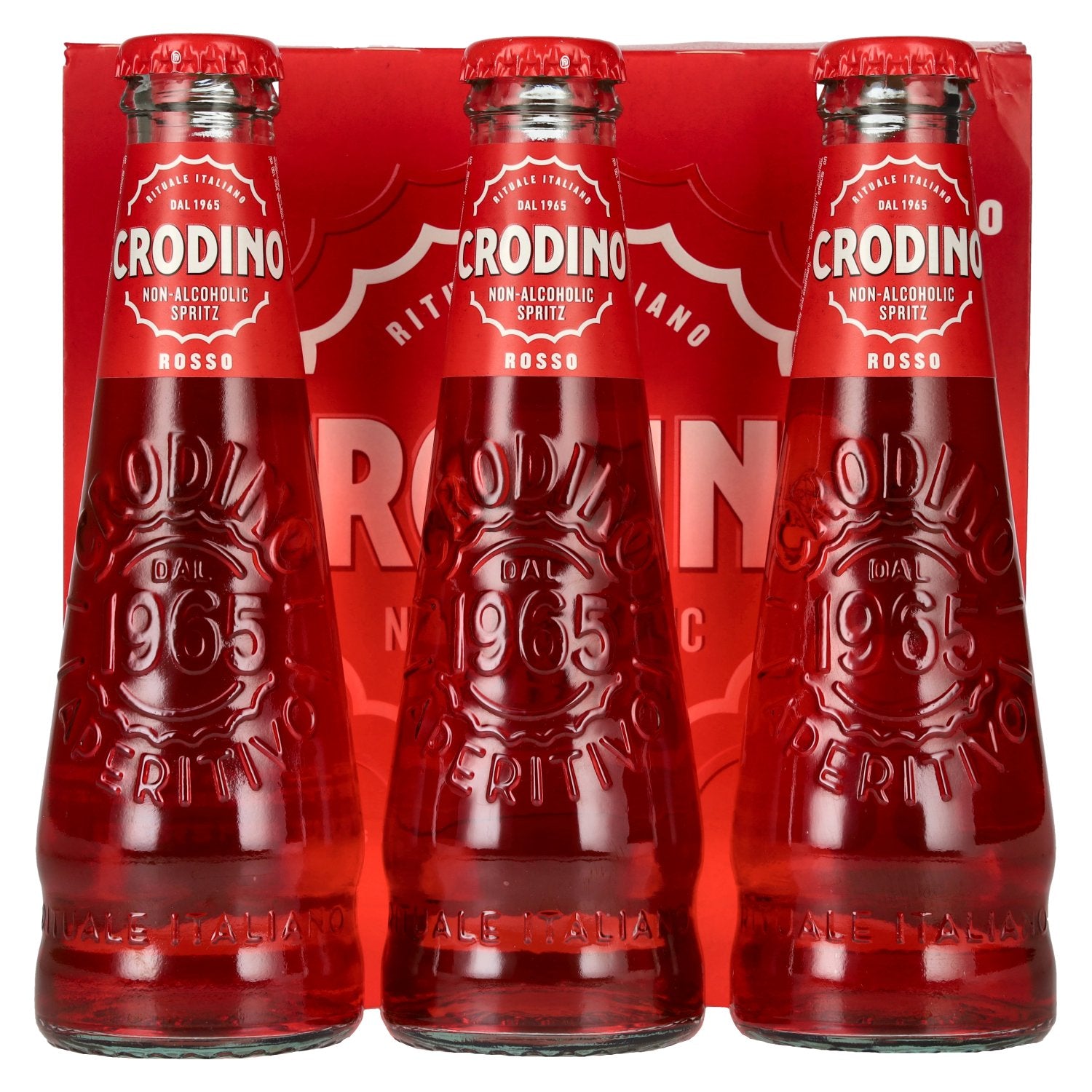 Crodino Rosso Non-Alcoholic Spritz 3x0.175l