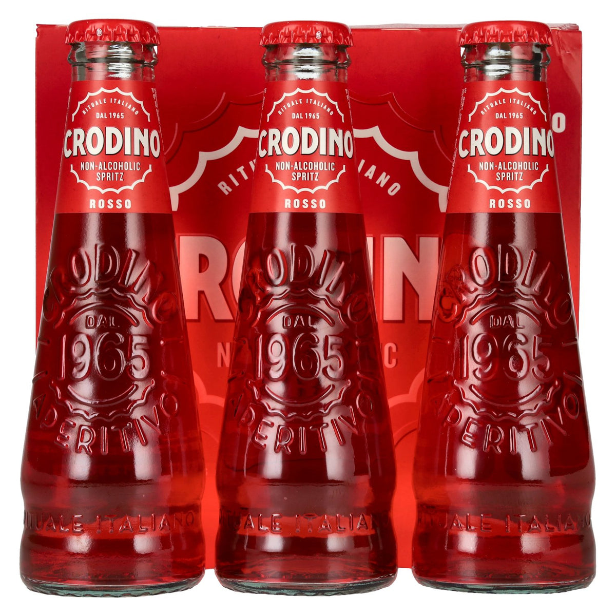 Crodino Rosso Non-Alcoholic Spritz 3x0.175l