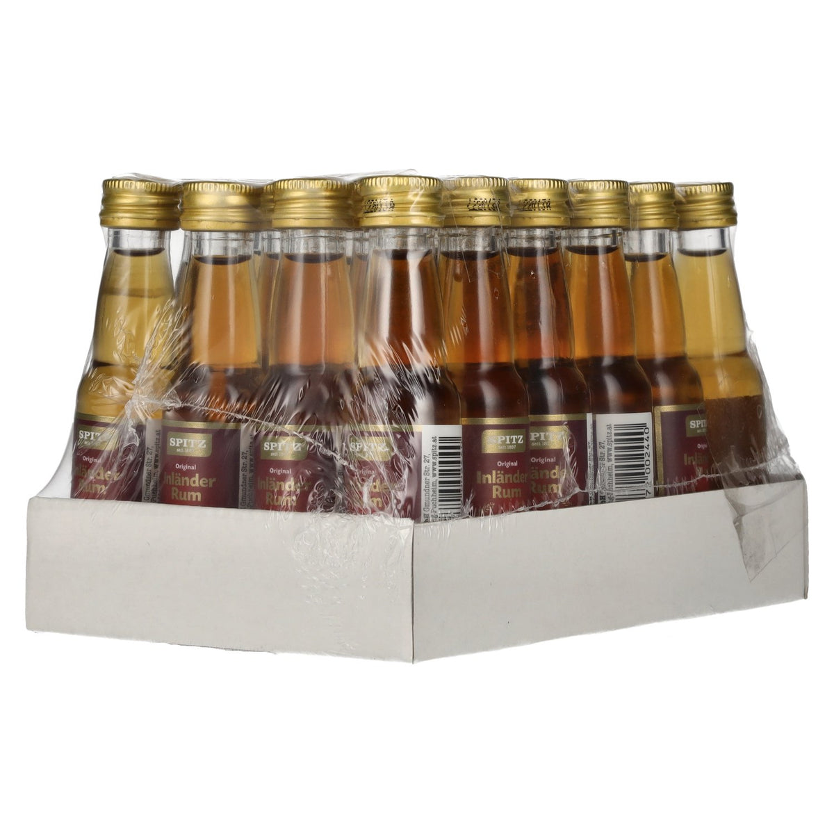 Spitz Inländer Rum 38% Vol. 24x0.02l