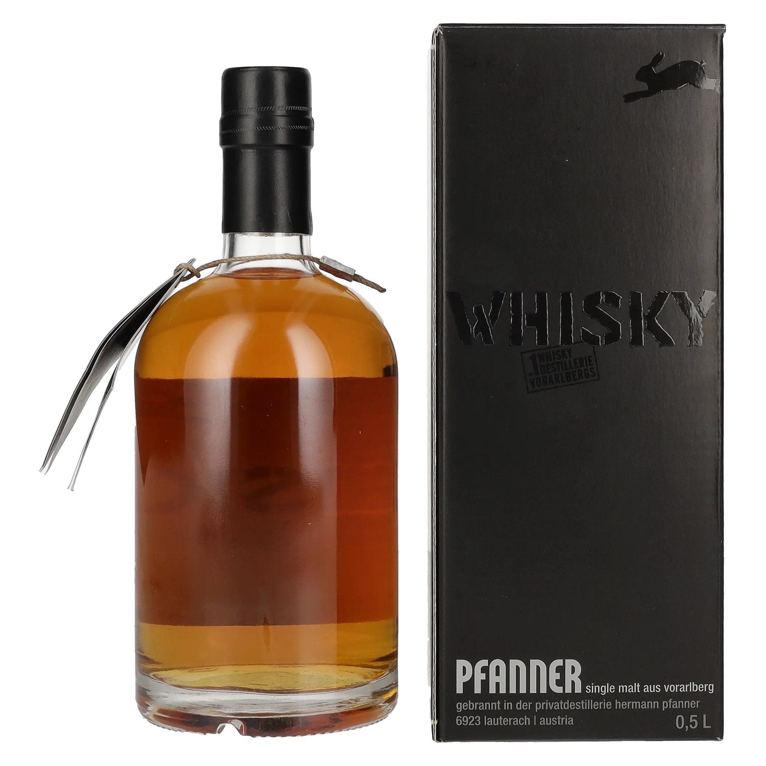 Pfanner Smoky Single Malt Whisky 43% Vol. 0.5l in gift box