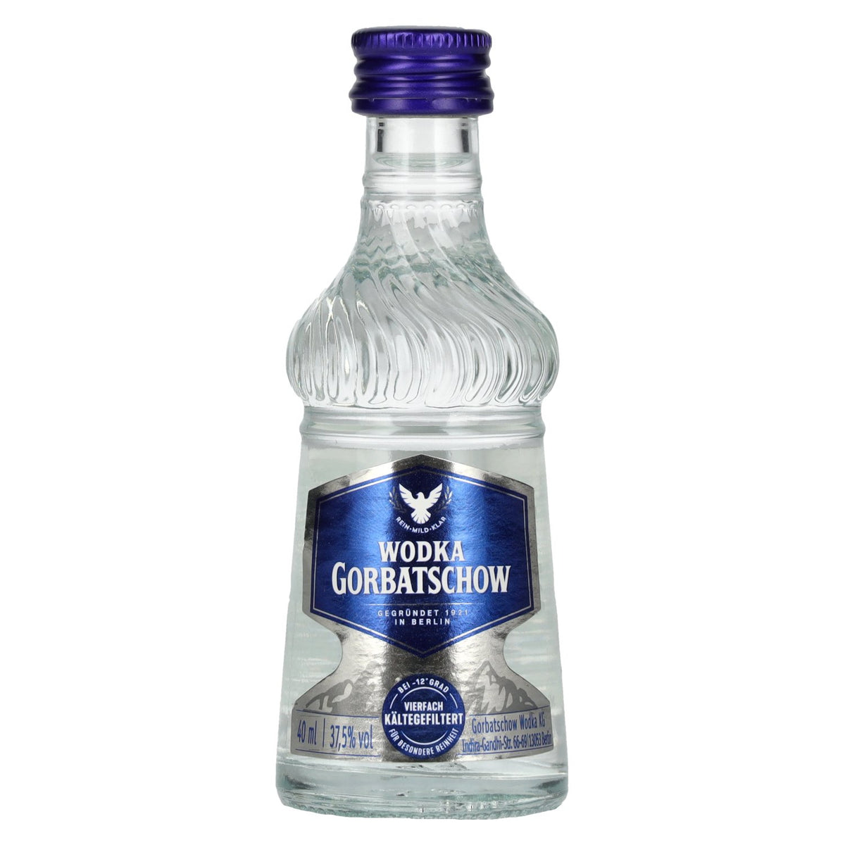 Gorbatschow Vodka 37.5% Vol. 0.04l