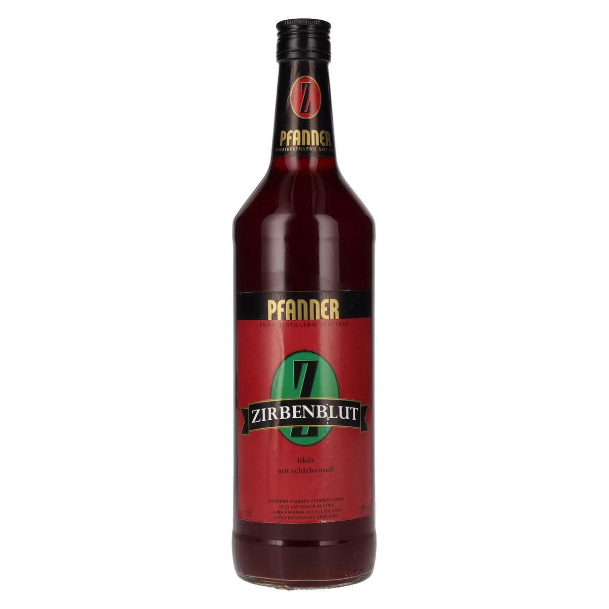 Pfanner Swiss Stone Pine Liqueur 24% vol. 1 litre