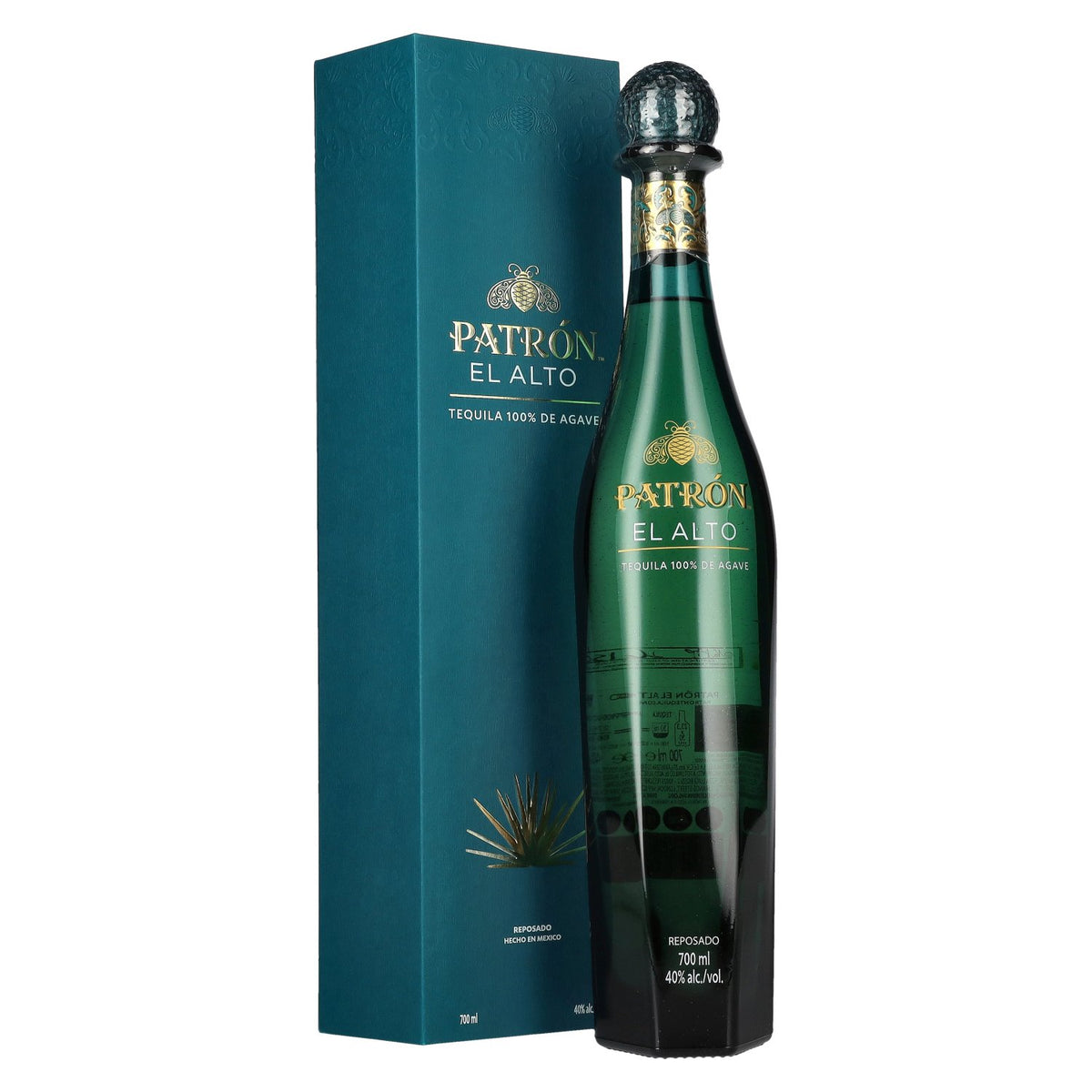 Patrón El Alto Reposado Tequila 100% Agave 40% Vol. 0.7l