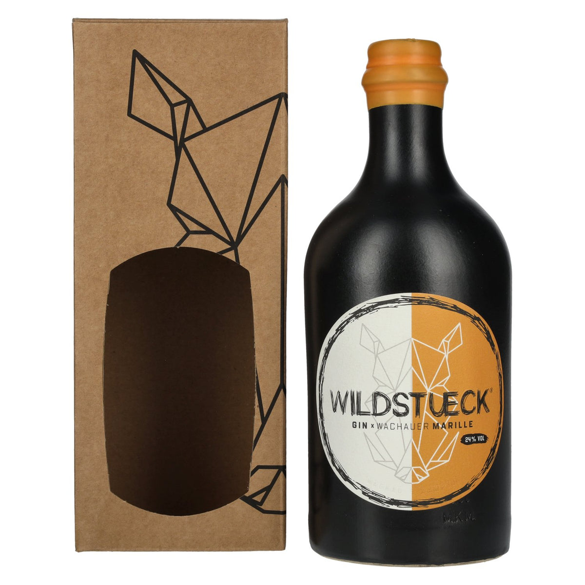 Wildstueck Gin x Wachau Apricot 24% Vol. 0.5l in gift box