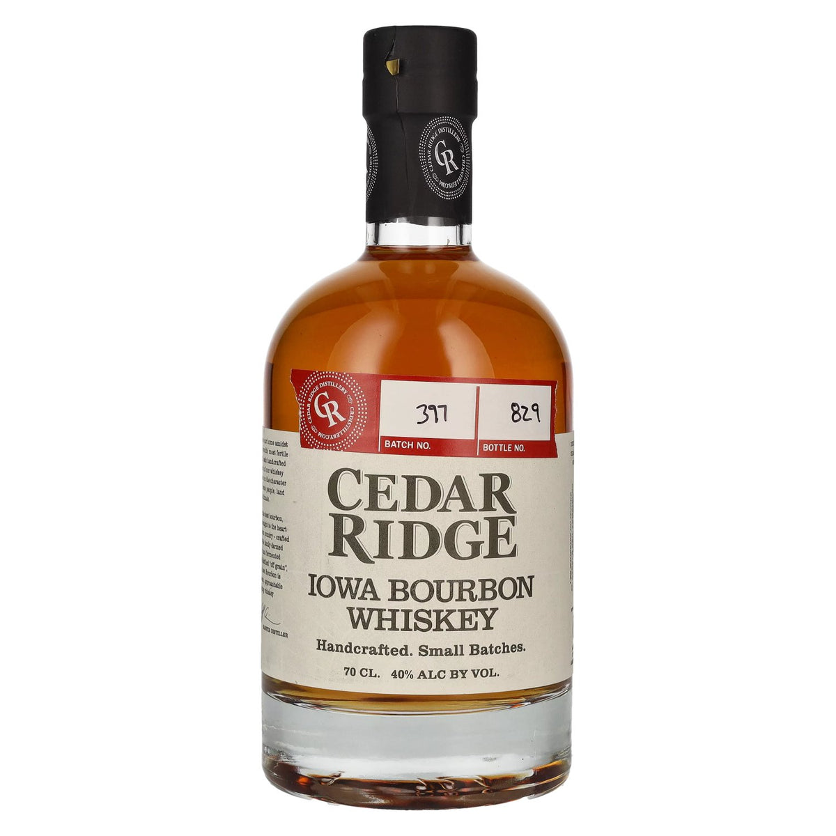 Cedar Ridge Iowa Bourbon Whiskey 40% Vol. 0.7l
