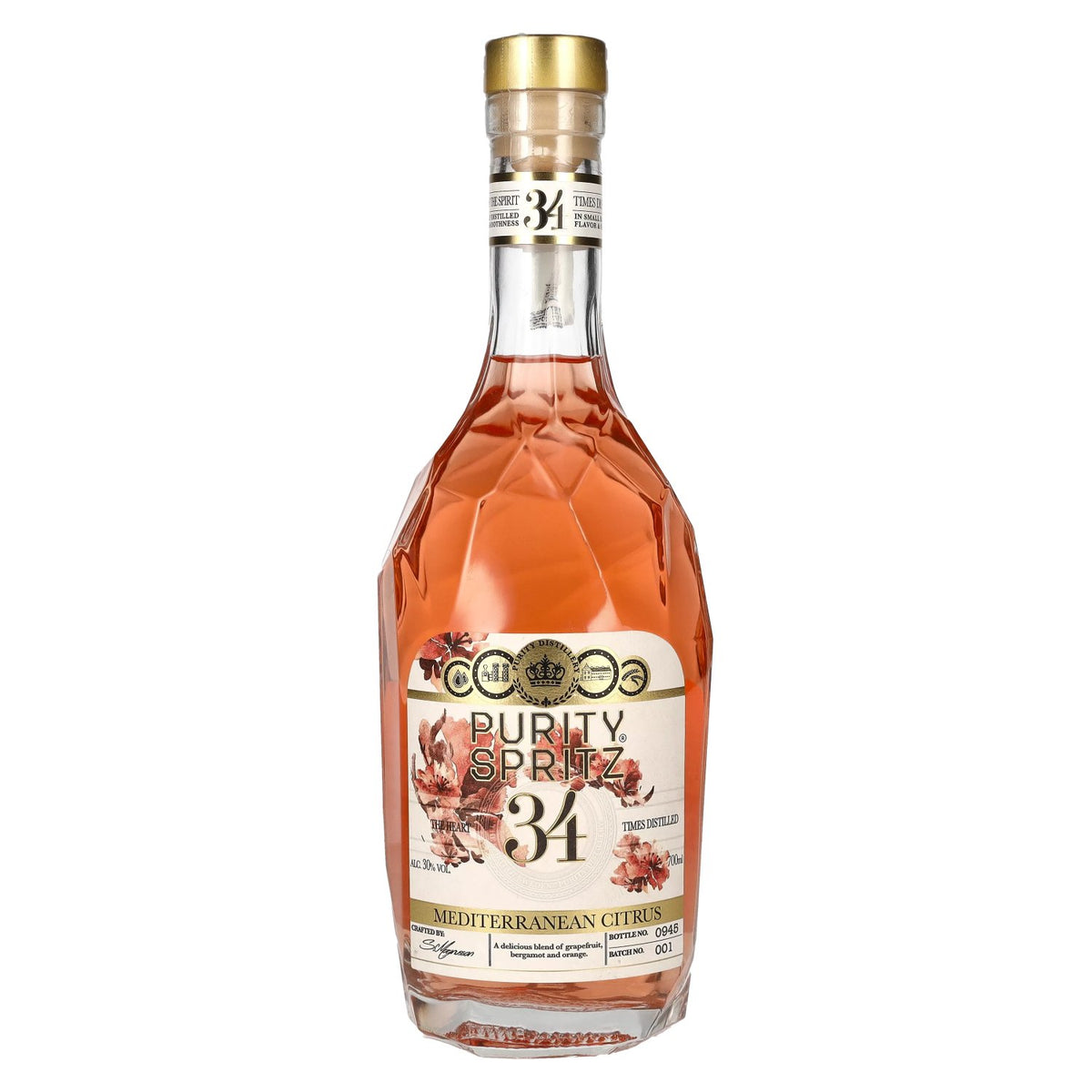 Purity SPRITZ 34 Times Distilled Mediterranean Citrus 30% Vol. 0.7l