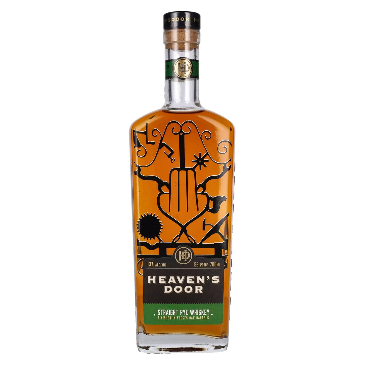 Heaven's Door STRAIGHT RYE WHISKEY 43% Vol. 0.7l