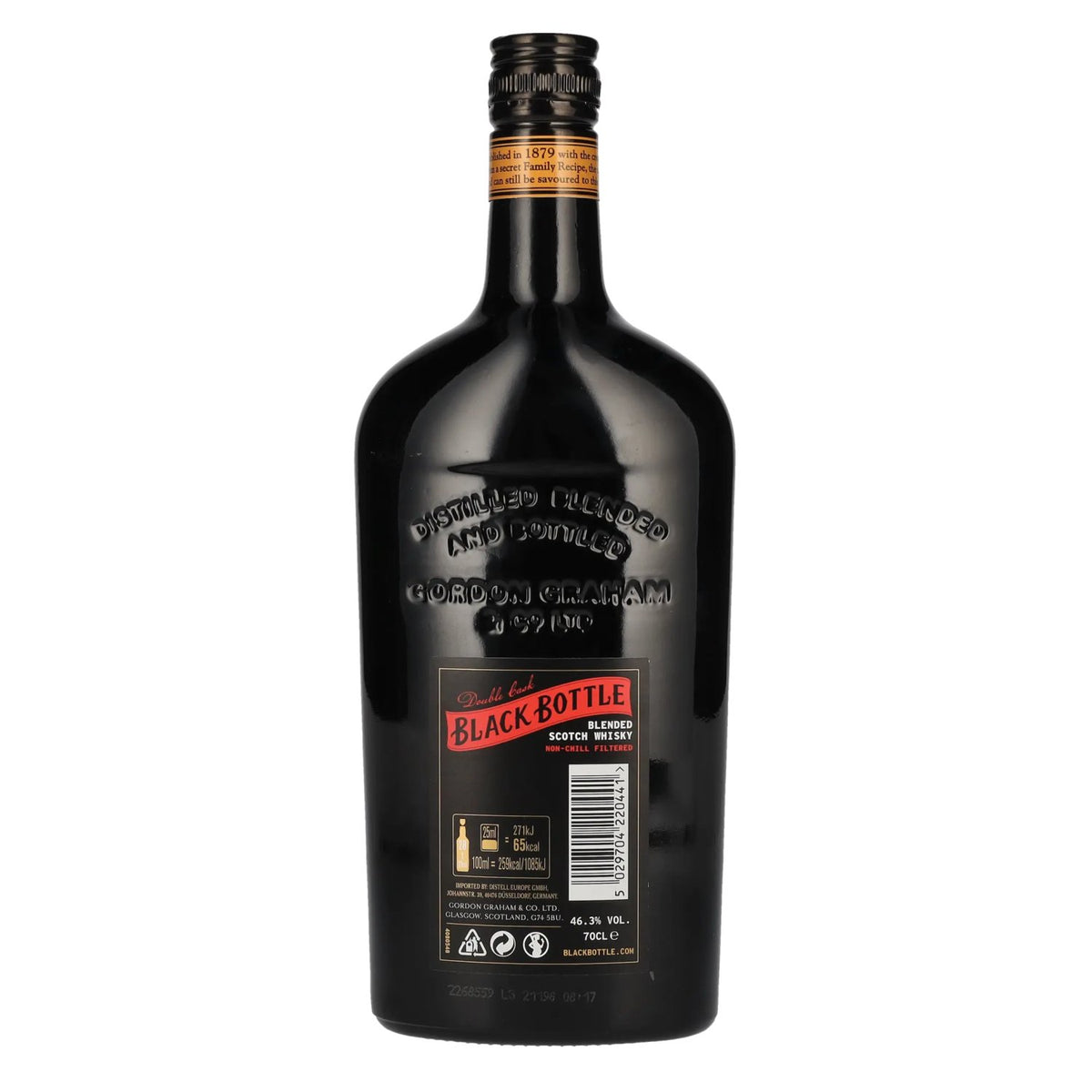 Black Bottle DOUBLE CASK Blended Scotch Whisky 46.3% vol. 0.7l