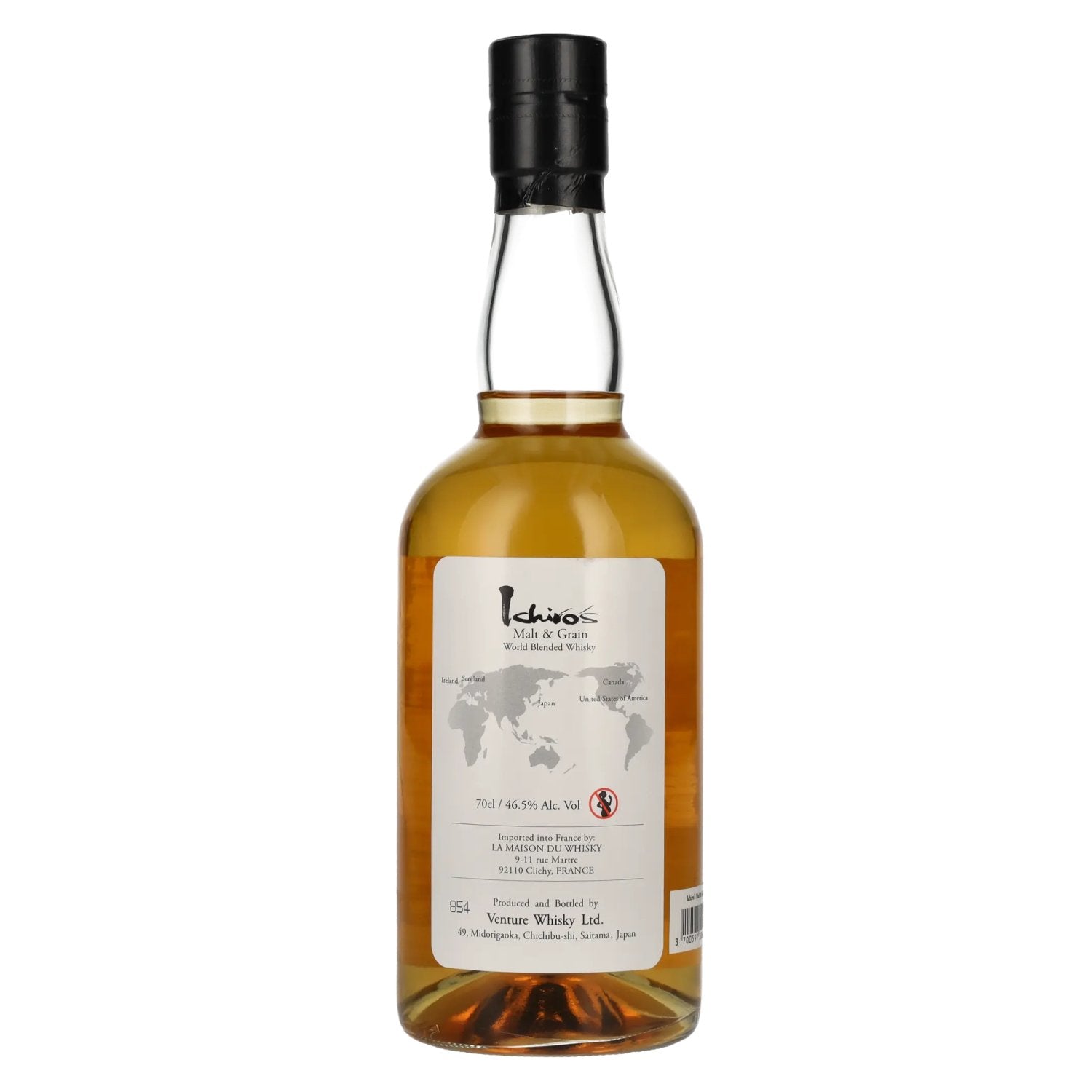 Chichibu Ichiro's Malt & Grain Blended Whisky 46,5% Vol. 0,7l