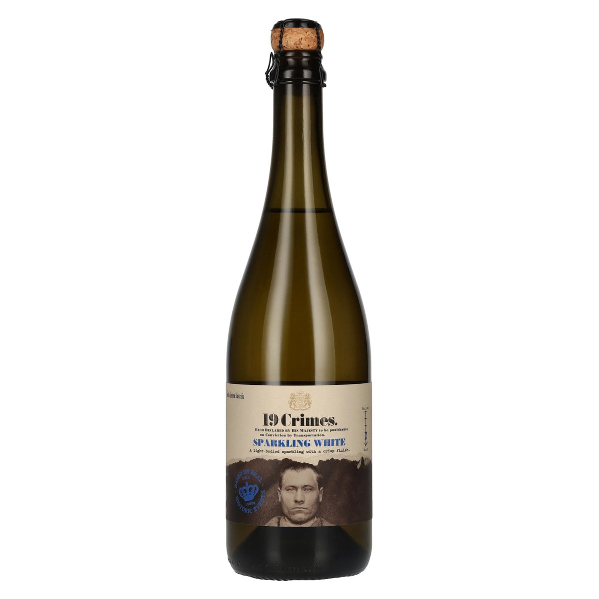 19 Crimes Sparkling White 11.5% ABV 0.75l