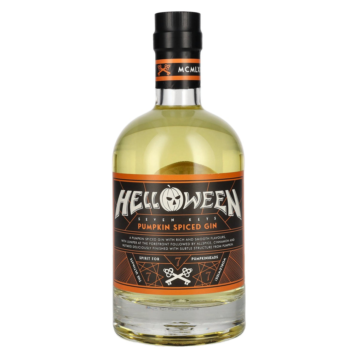 Helloween Seven Keys Pumpkin Spiced Gin 40% Vol. 0,7l