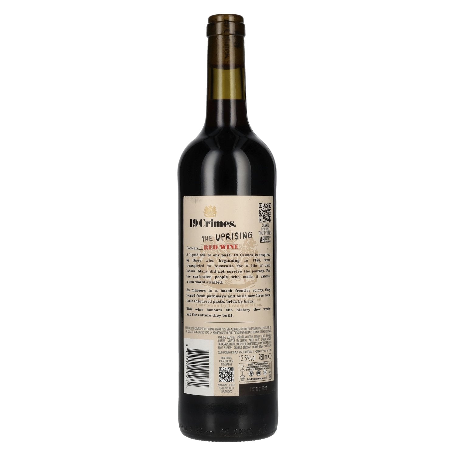 19 Crimes The Uprising Red Wine 13,5% Vol. 0,75l