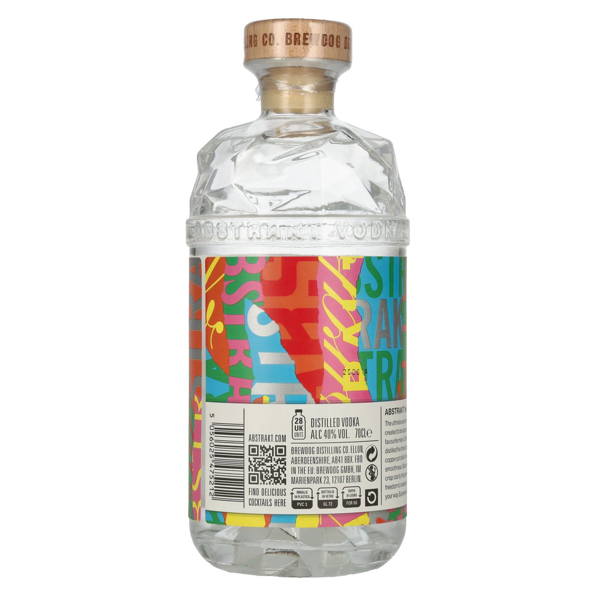 Brewdog ABSTRAKT PURITY X SMOOTHNESS Vodka 40% Vol. 0.7l