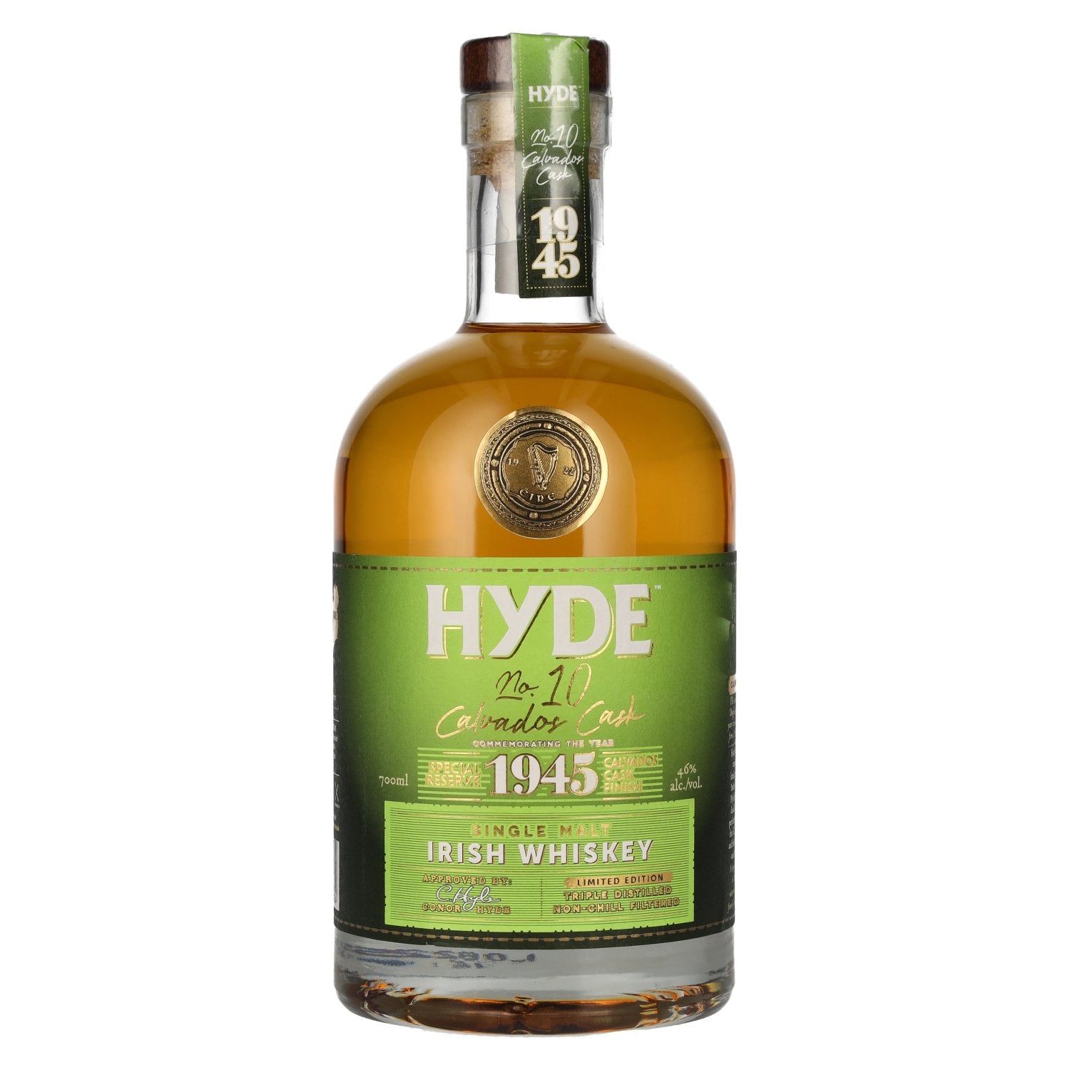 Hyde No.10 CALVADOS CASK 1945 Single Malt Irish Whiskey 46% Vol. 0.7l