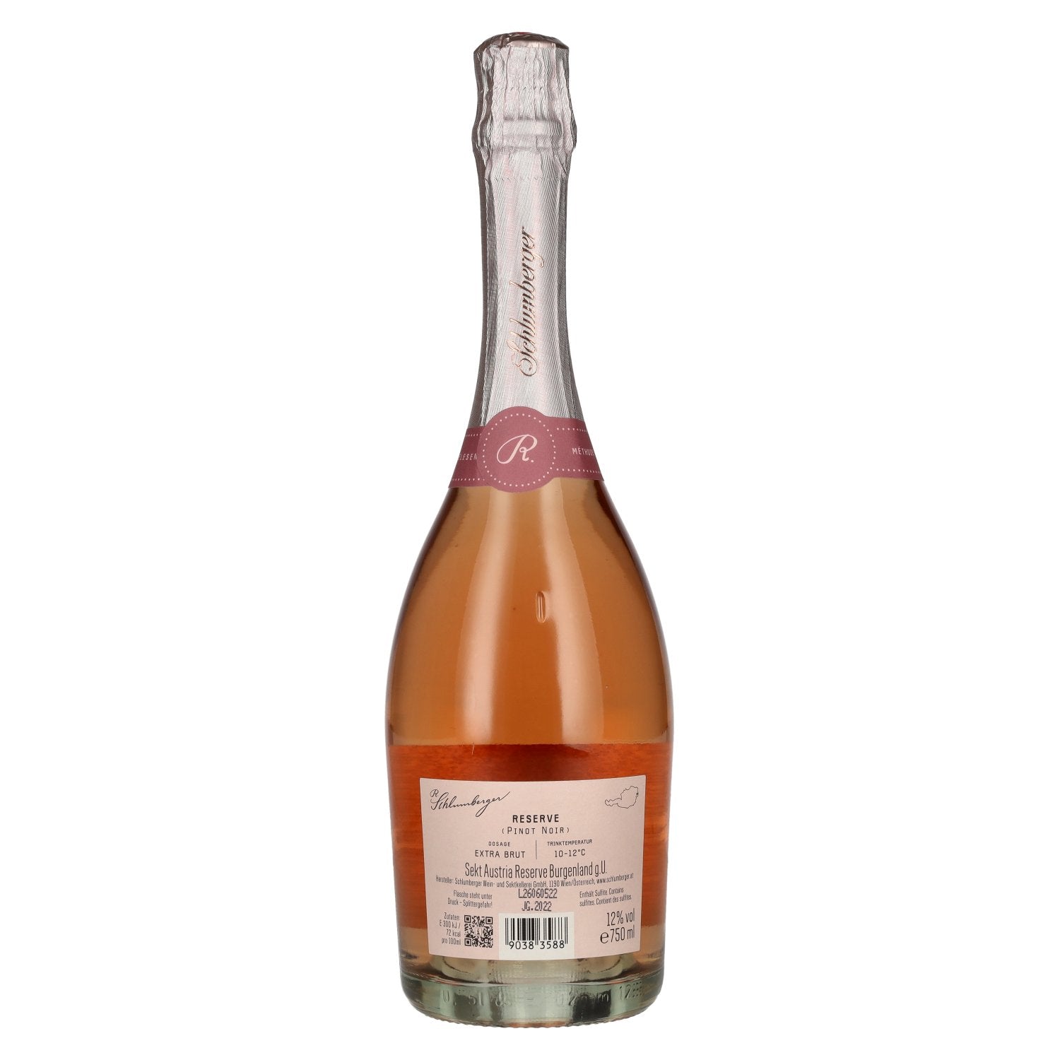 Schlumberger PINOT NOIR Reserve Brut 2022 12% Vol. 0,75l