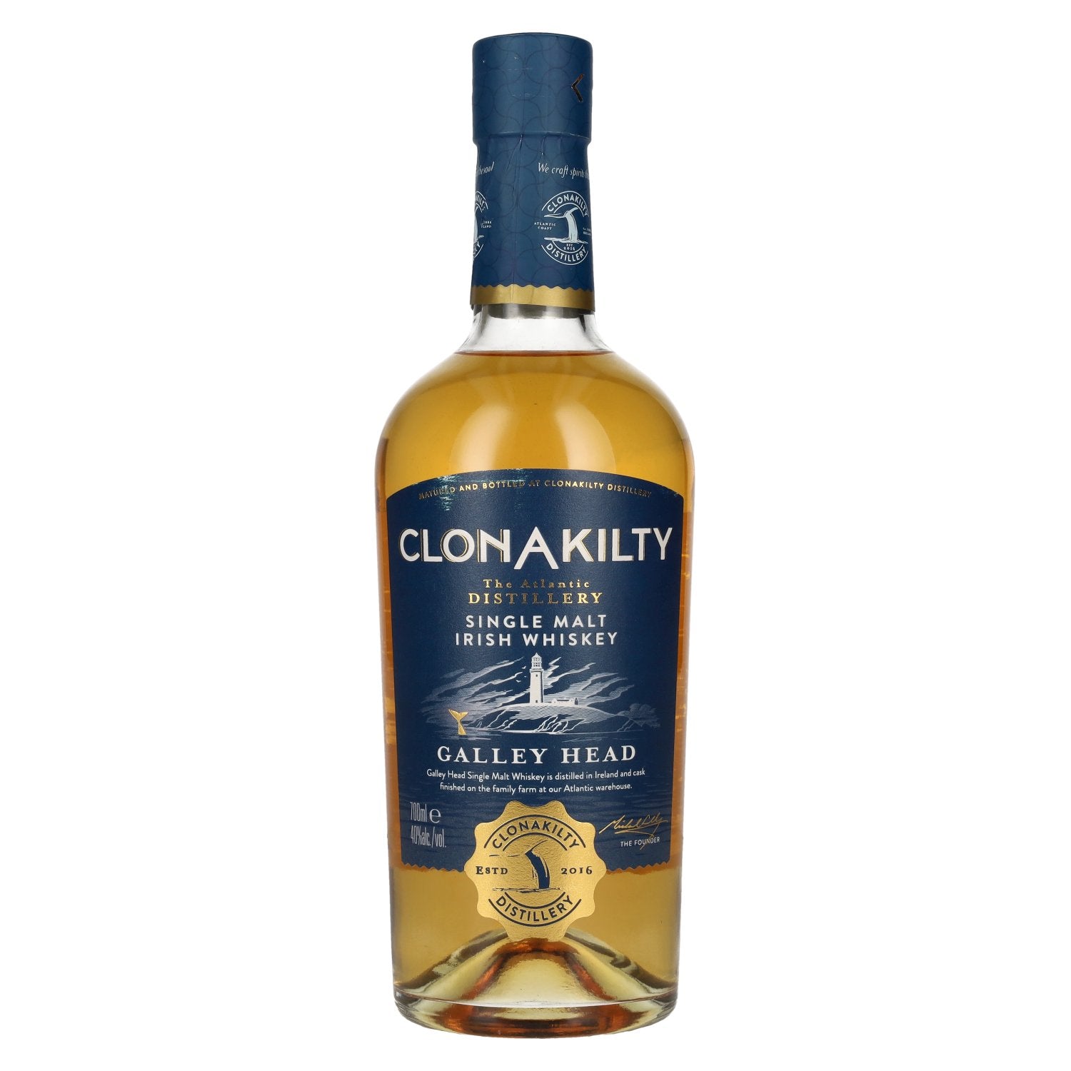Clonakilty GALLEY HEAD Single Malt Irish Whiskey 40% Vol. 0.7l