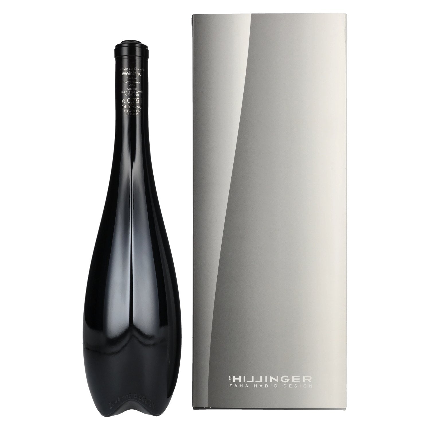 Hillinger Icon Hill ZAHA HADID DESIGN 2015 14.5% ABV 0.75l in a gift box