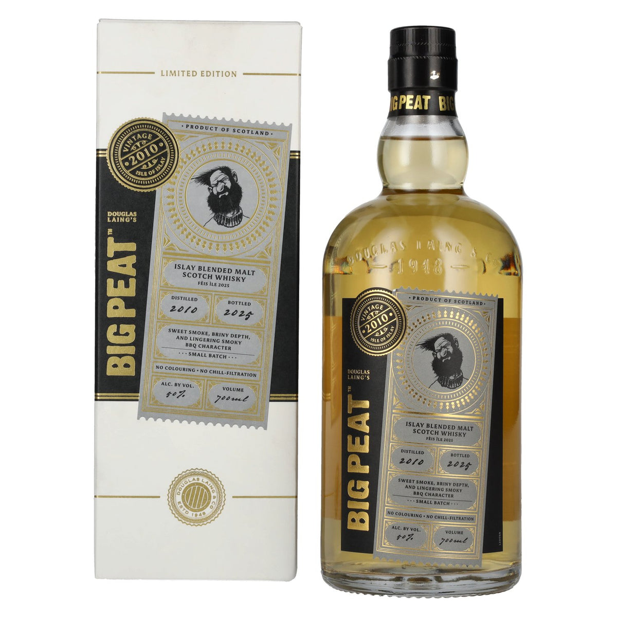 Douglas Laing BIG PEAT Fèis Ìle Vintage 2010/2025 50% Vol. 0.7L in gift box