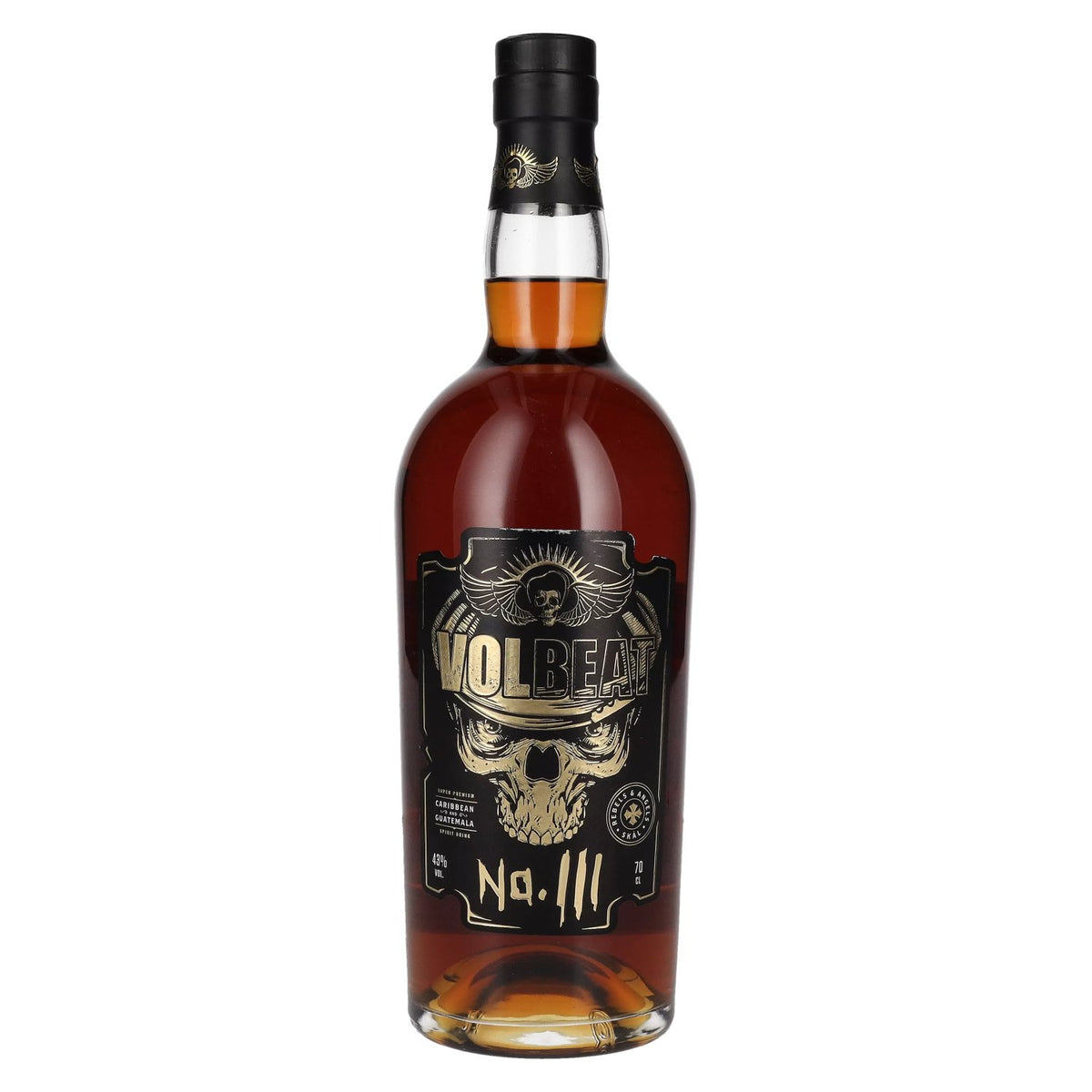 Volbeat Super Premium Caribbean and Guatemala Spirit Drink No. III 43% Vol. 0.7l