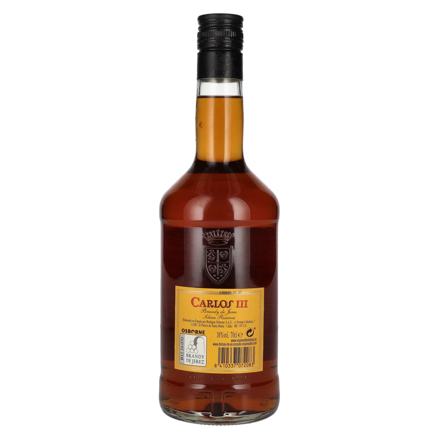 Carlos III Solera Reserva Brandy de Jerez 36% Vol. 0.7l