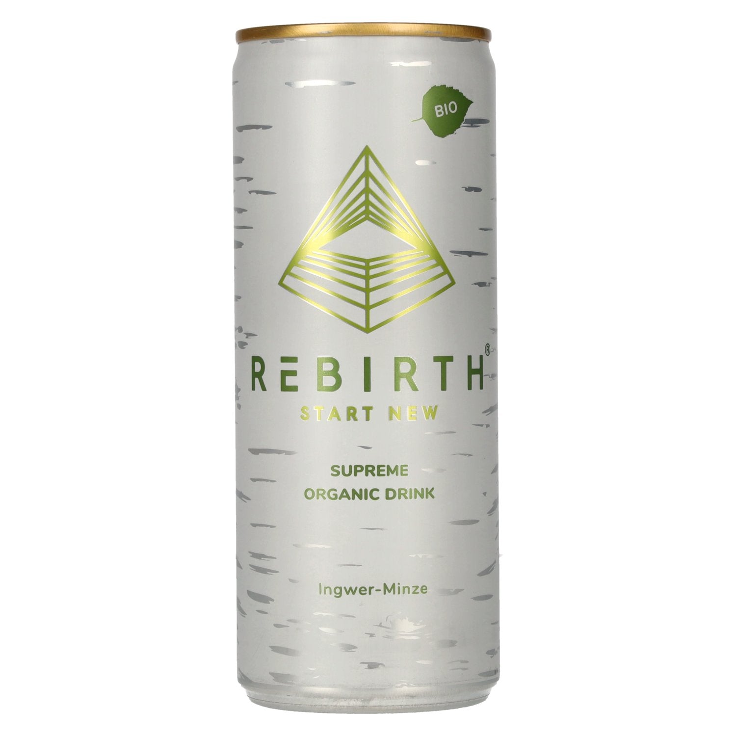 REBIRTH Supreme Organic Drink Ginger-Mint 24x0.25l Cans Deposit
