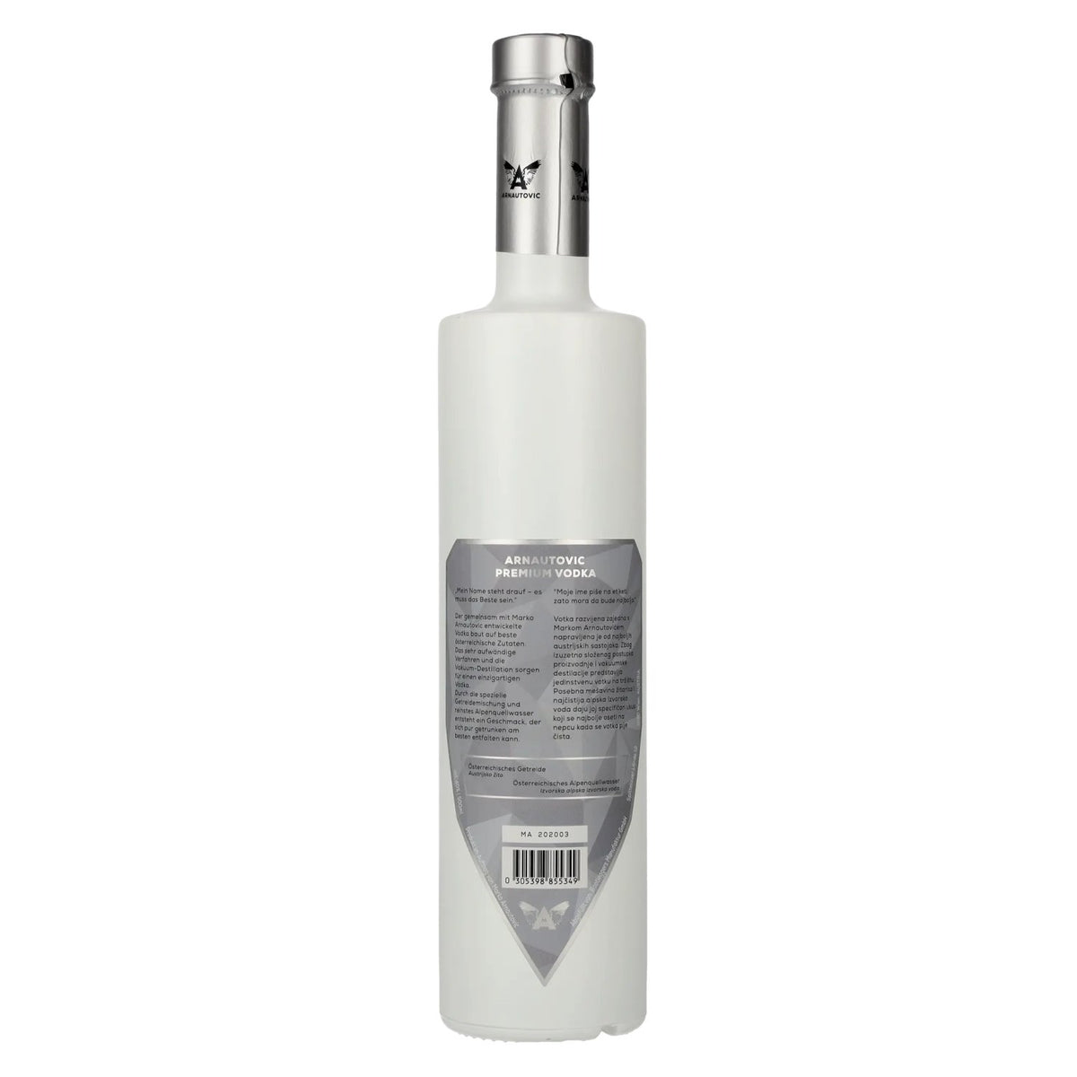Arnautovic Premium Vodka 40% vol. 0.5 l