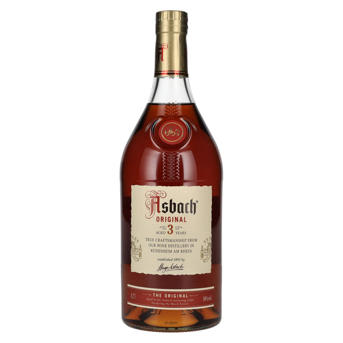 Asbach Original 3 Years 38% vol. 0.7 l