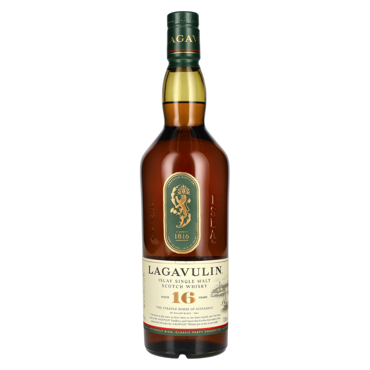 Lagavulin 16-Year-Old Single Malt Whisky 43% ABV 0.7l