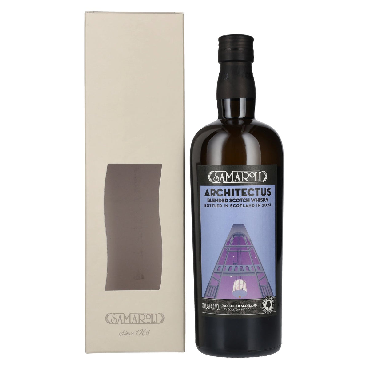 Samaroli ARCHITECTUS Blended Malt Scotch Whisky 2023 45% Vol. 0.7l in gift box