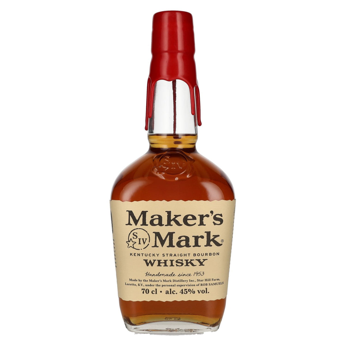 Maker's Mark Kentucky Straight Bourbon Whisky 45% vol. 0.7 l