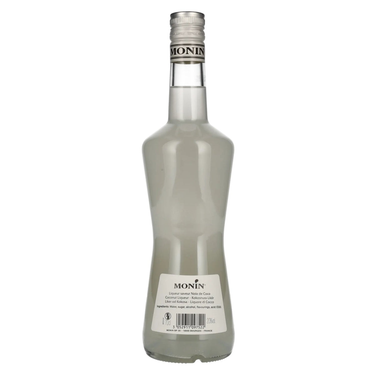Monin Coconut-Flavoured Liqueur 20% ABV 0.7l