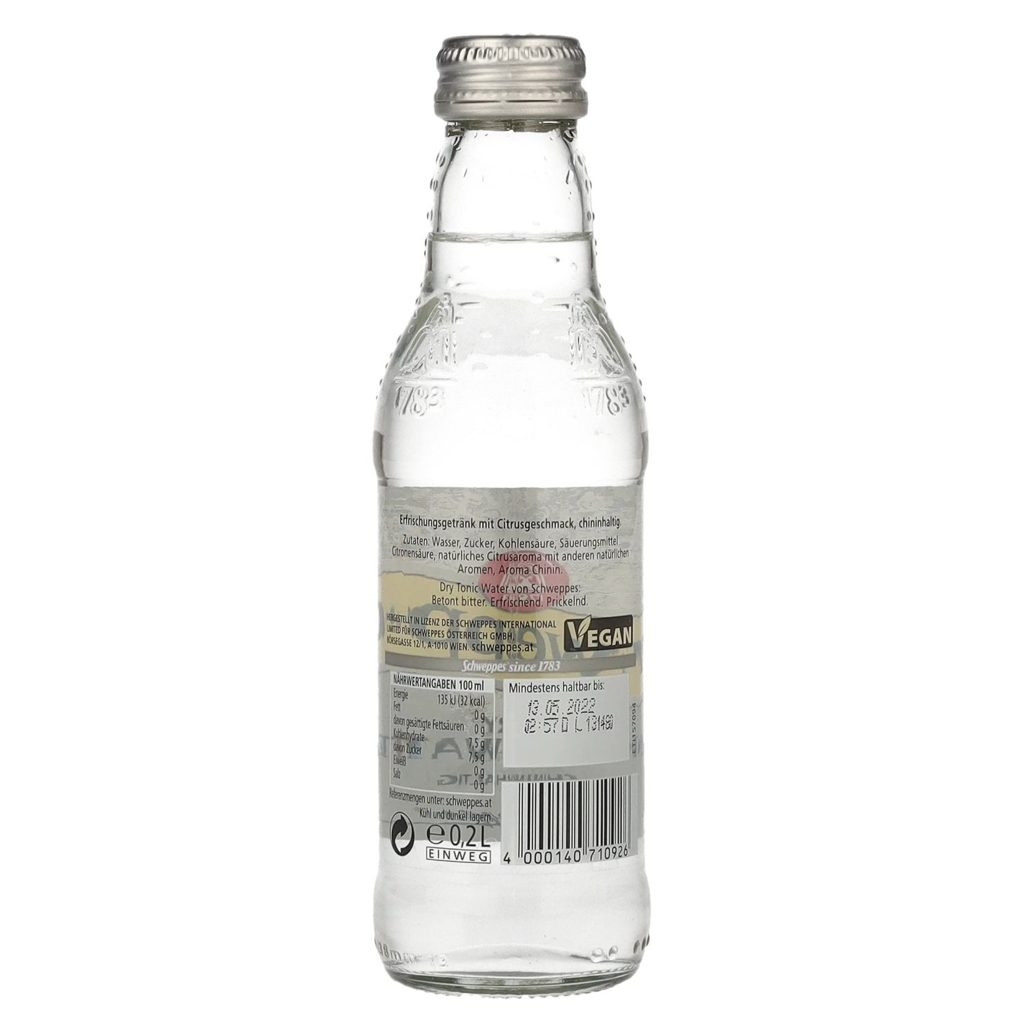 Schweppes Dry Tonic Water 0.2l