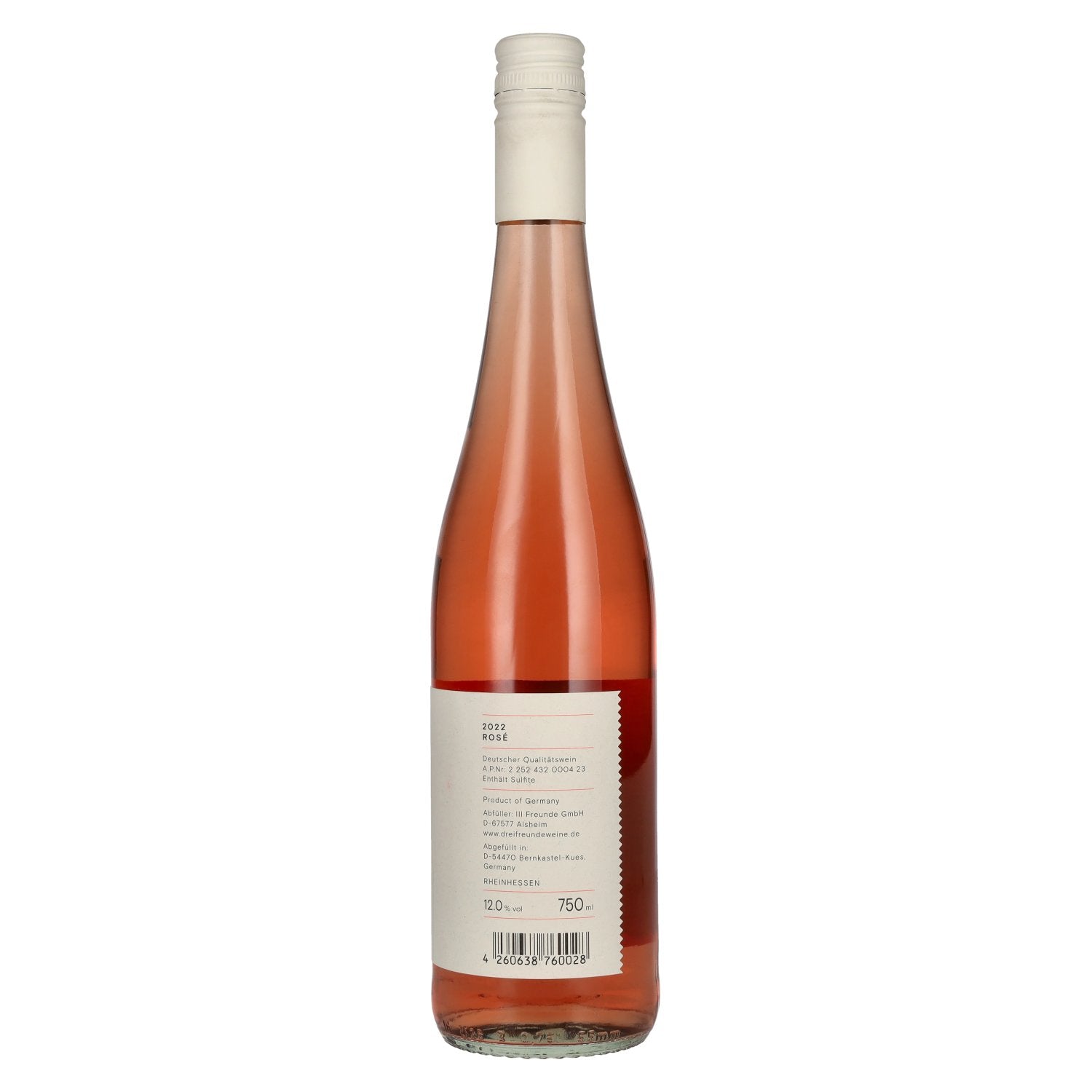 III Freunde Rosé 2022 12% Vol. 0,75l