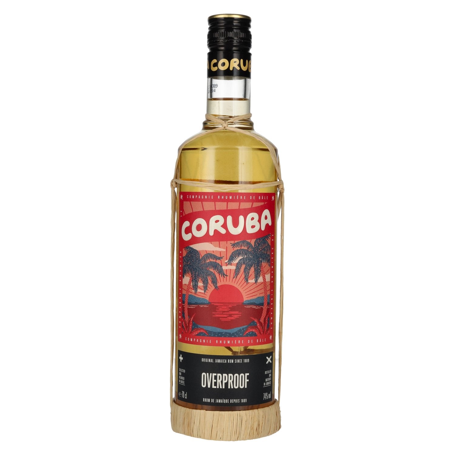 Coruba Original Jamaica Rum OVERPROOF 74% Vol. 0.7l