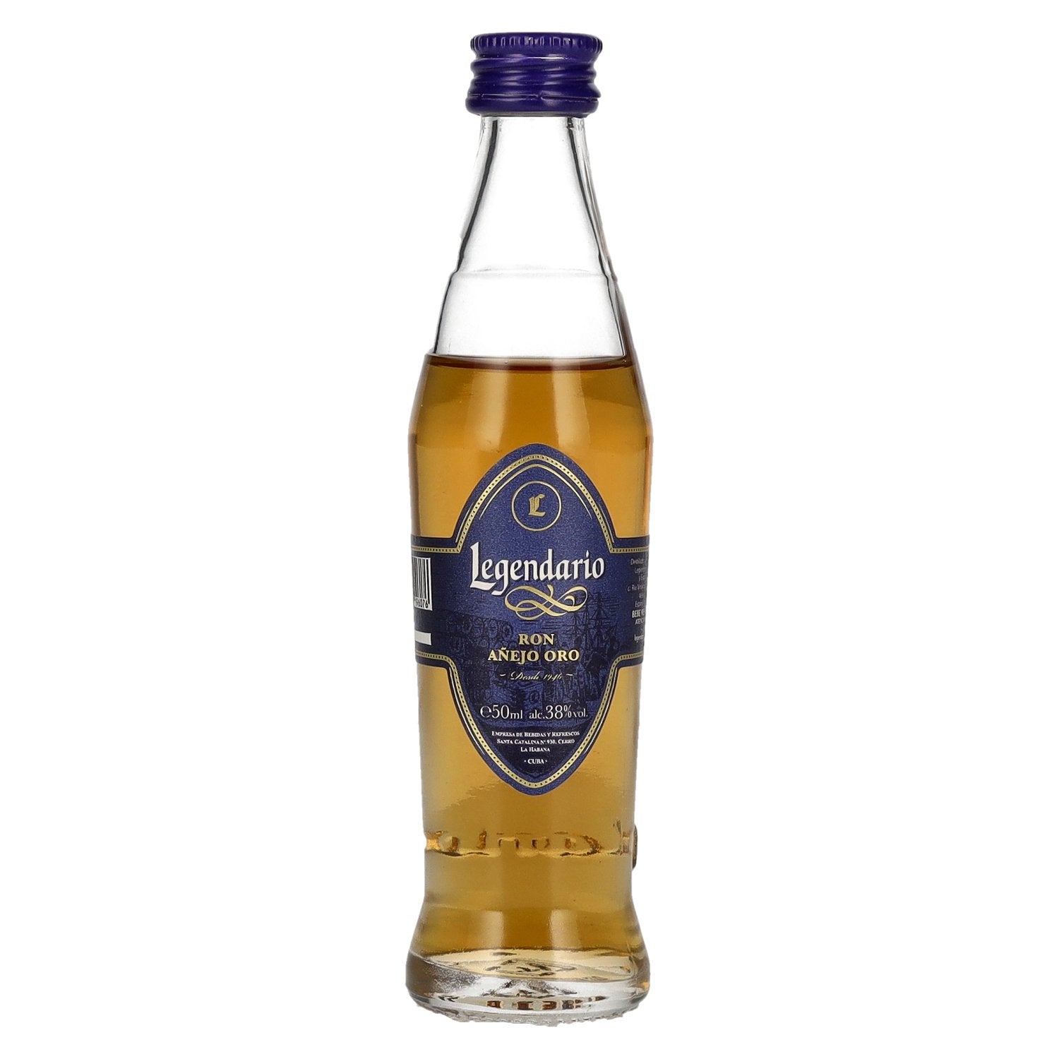 Legendario Aged Gold Rum 38% Vol. 0.05l