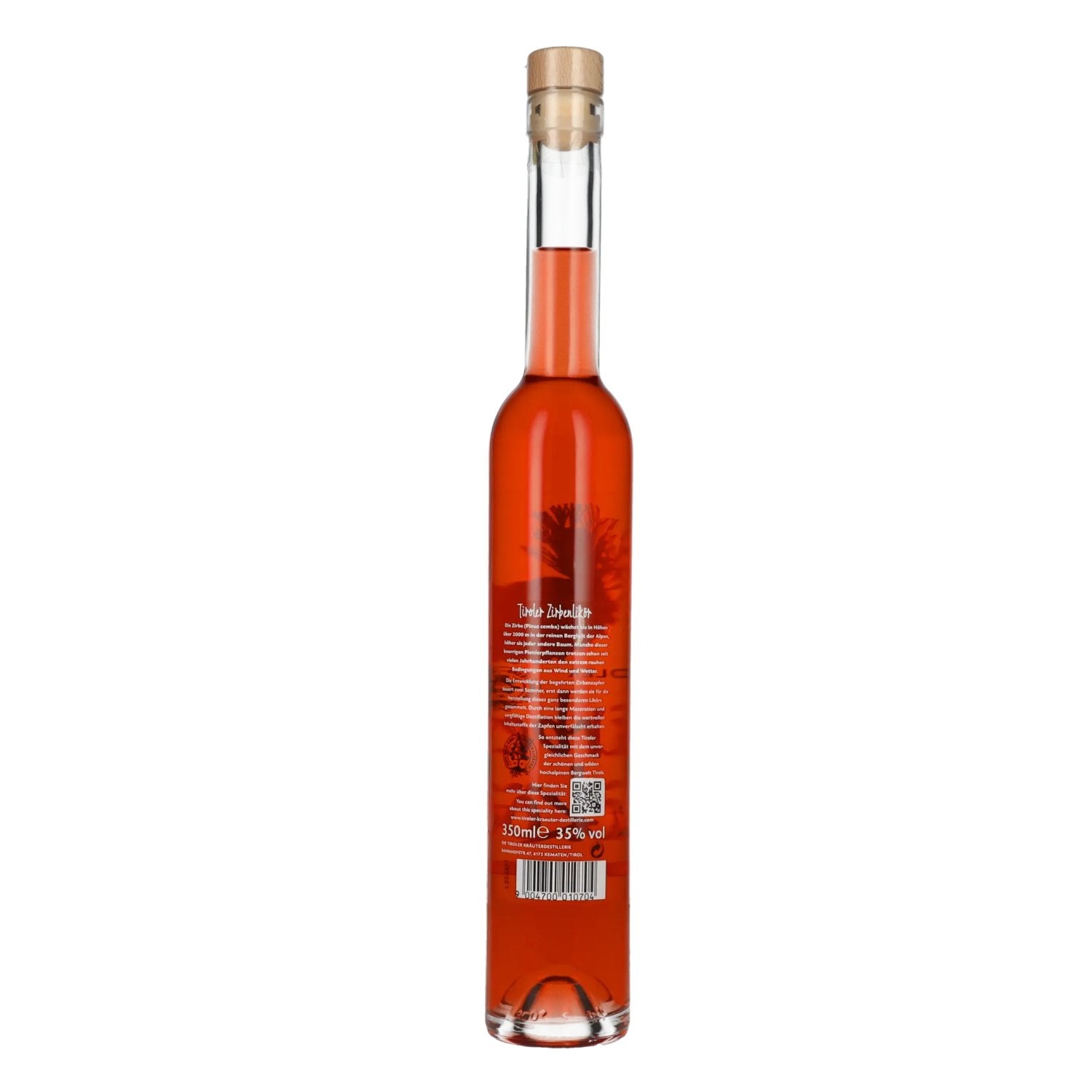 Tyrolean Herb Distillery Tyrolean Stone Pine Liqueur 35% Vol. 0.35l