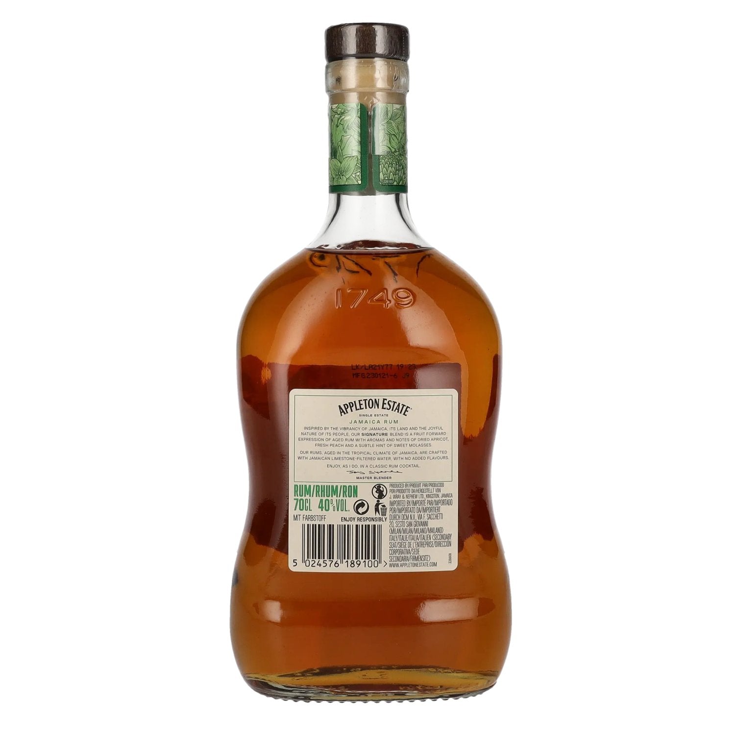 Appleton Estate Signature Blend Jamaica Rum 40% Vol. 0,7l