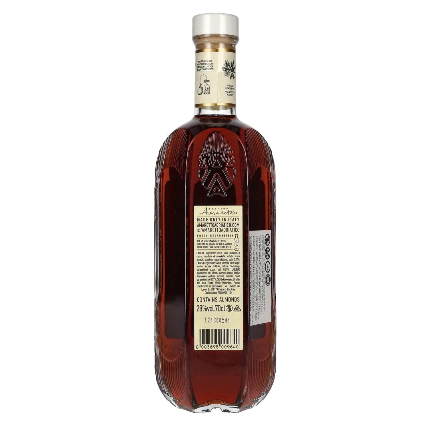 Adriatico Roasted Almonds Amaretto 28% Vol. 0.7l