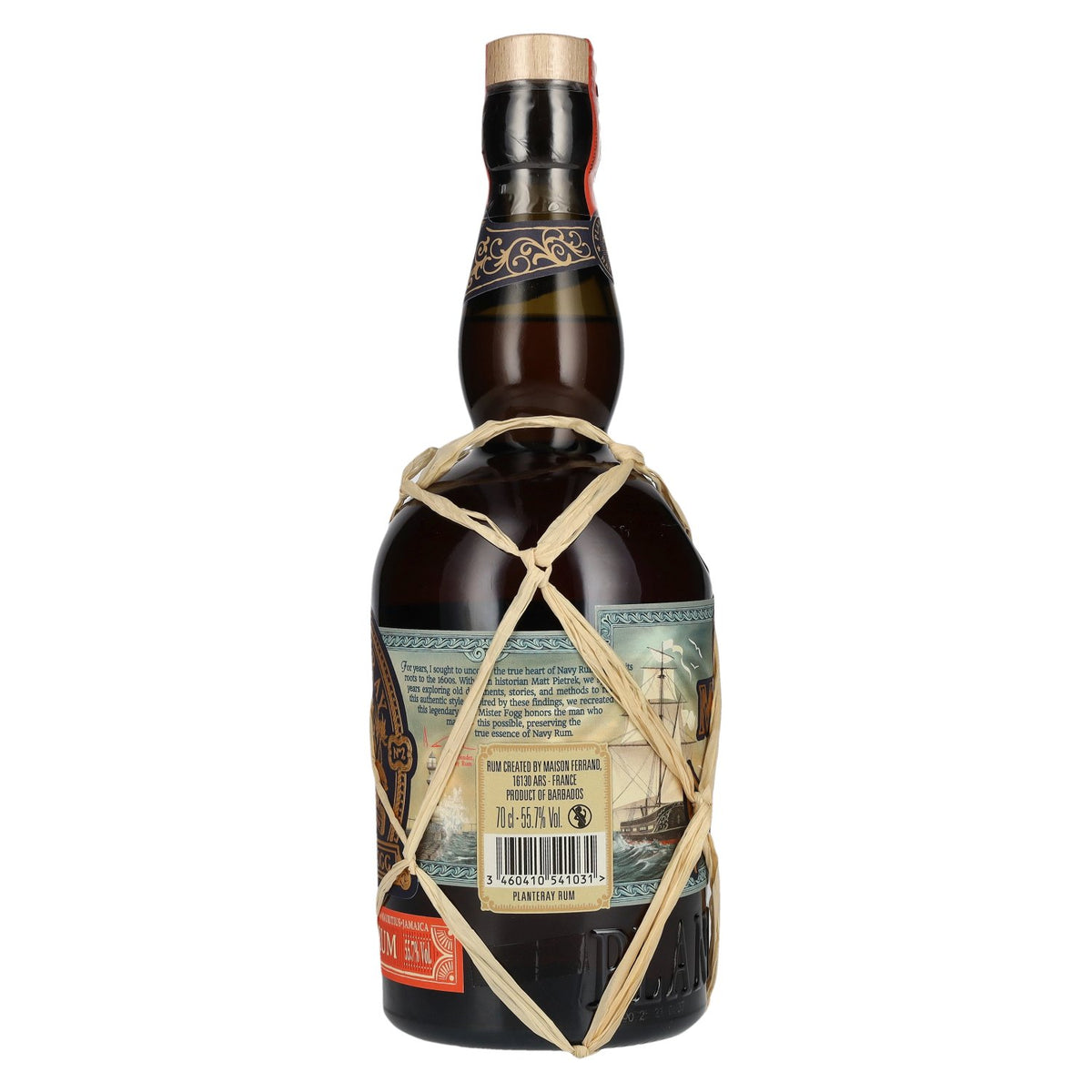 Planteray Navy Rum MISTER FOGG No. 2 55.7% vol. 0.7 l