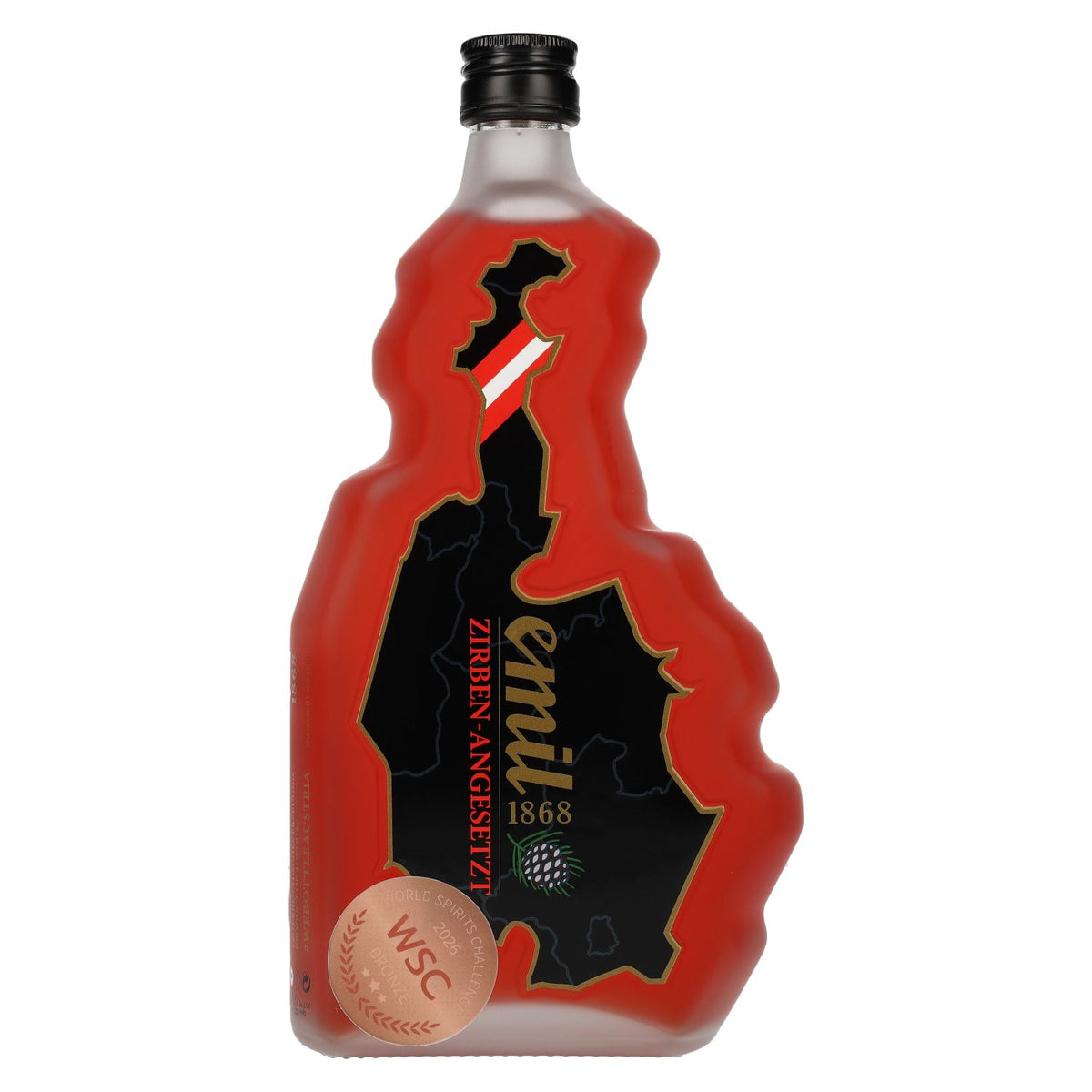 emil 1868 Swiss stone pine liqueur, 30% vol., 0.7 l, Austrian bottle