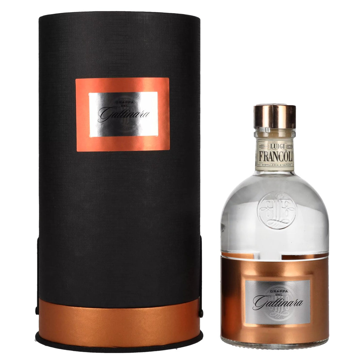 Luigi Francoli Grappa del Gattinara 44% Vol. 0.5l in Gift Box