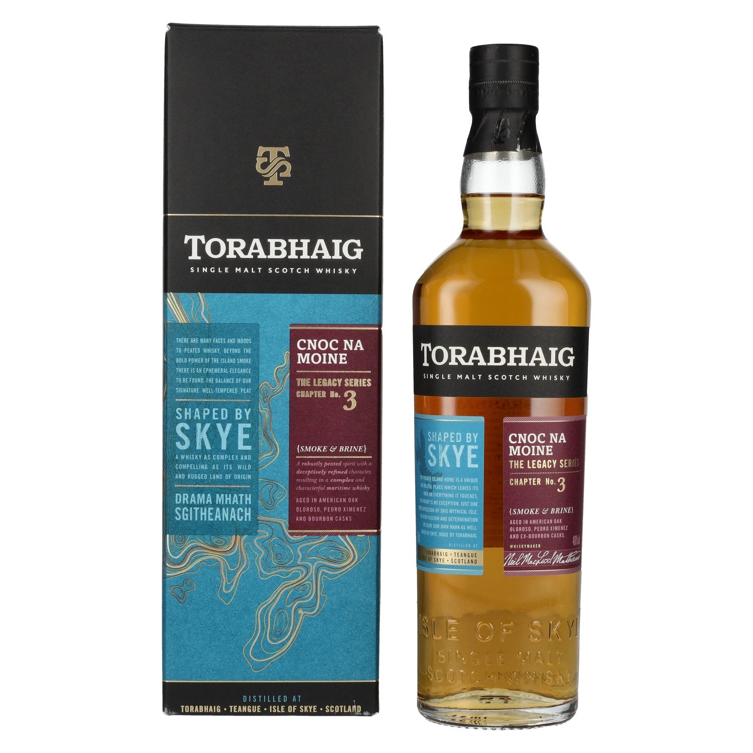 Torabhaig CNOC NA MÒINE The Legacy Series Single Malt 46% Vol. 0,7l in Geschenkbox