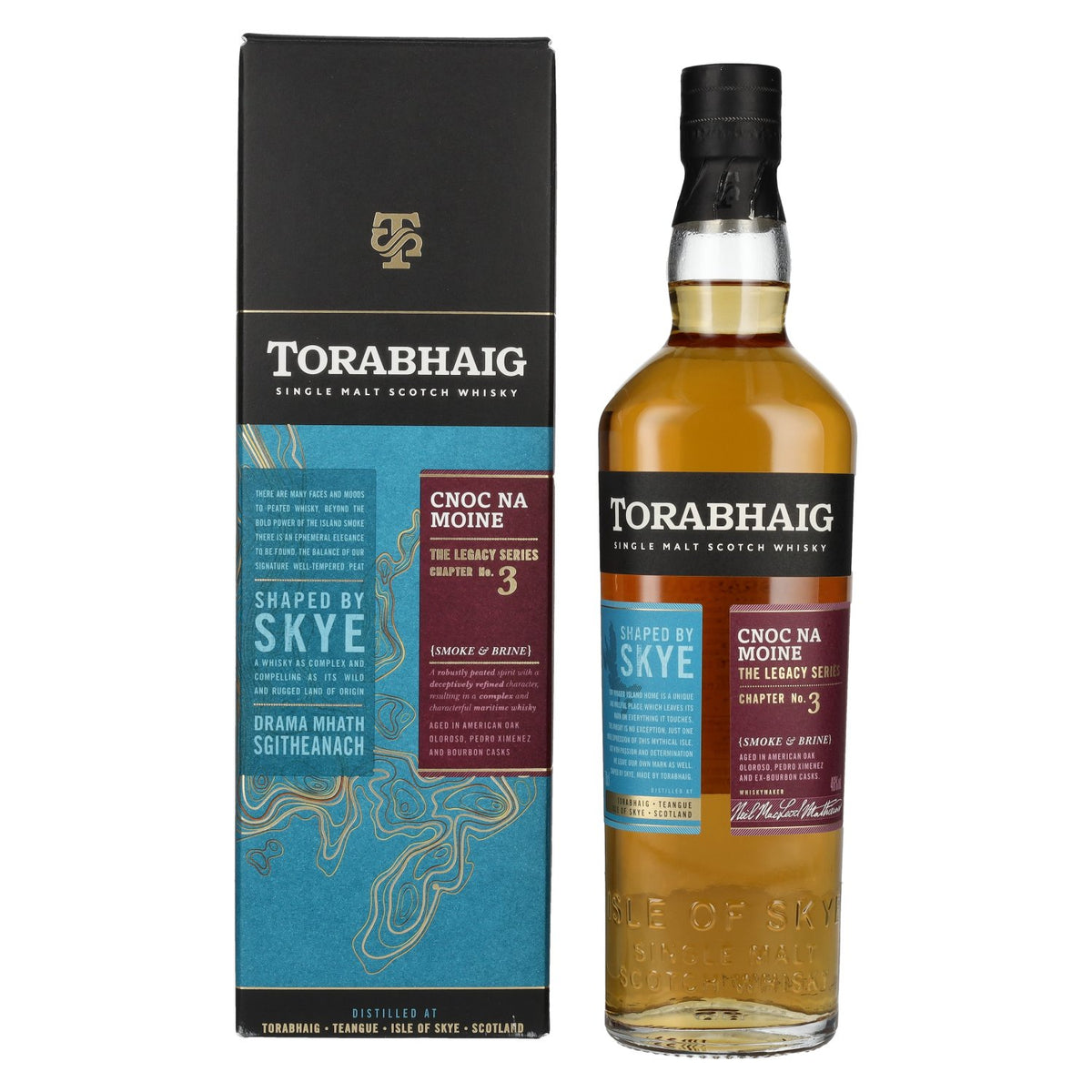 Torabhaig CNOC NA MÒINE The Legacy Series Single Malt 46% Vol. 0,7l in Geschenkbox