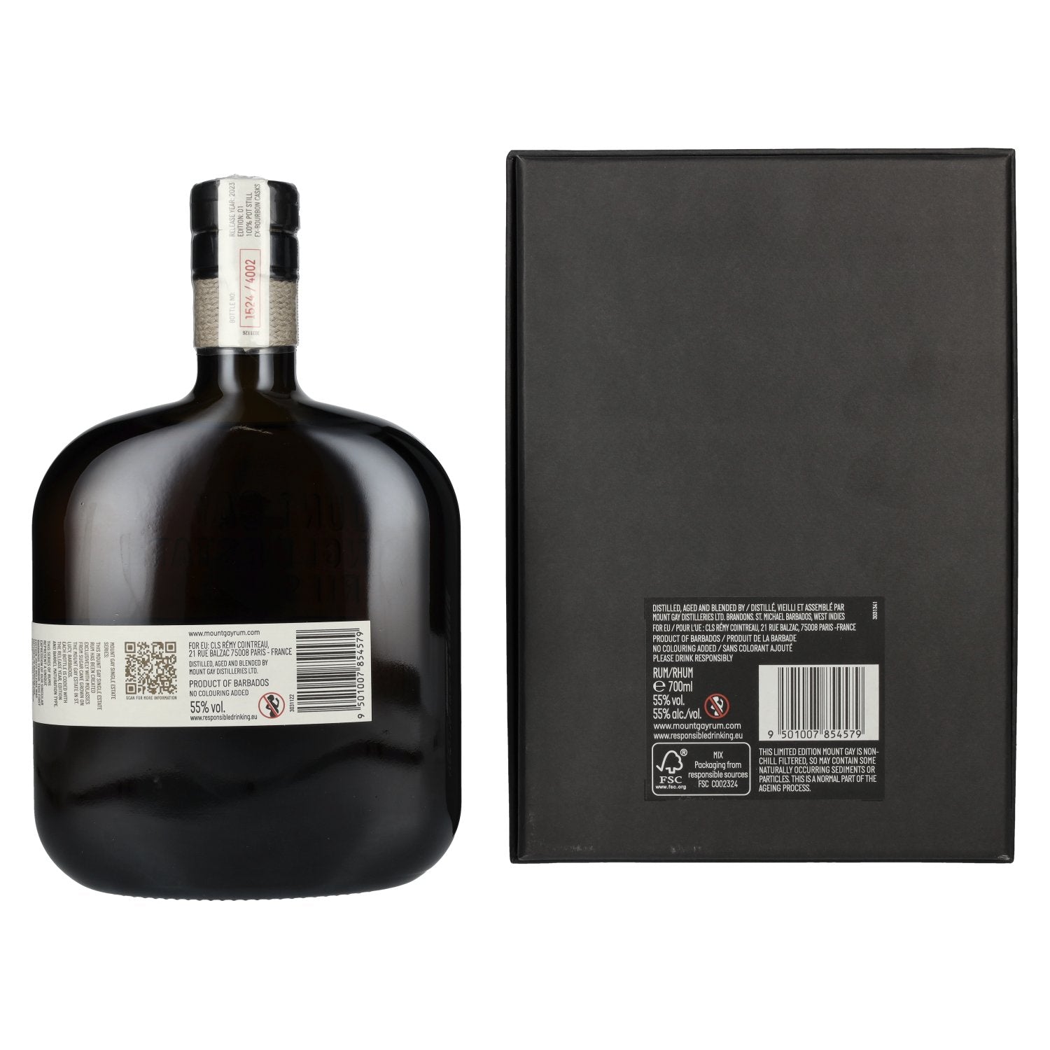 Mount Gay Single Estate Series #23/1 55% Vol. 0,7l in Geschenkbox