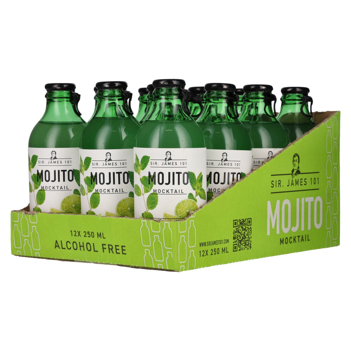 Sir. James 101 MOJITO Alcohol-free mocktail 12 x 0.25 l