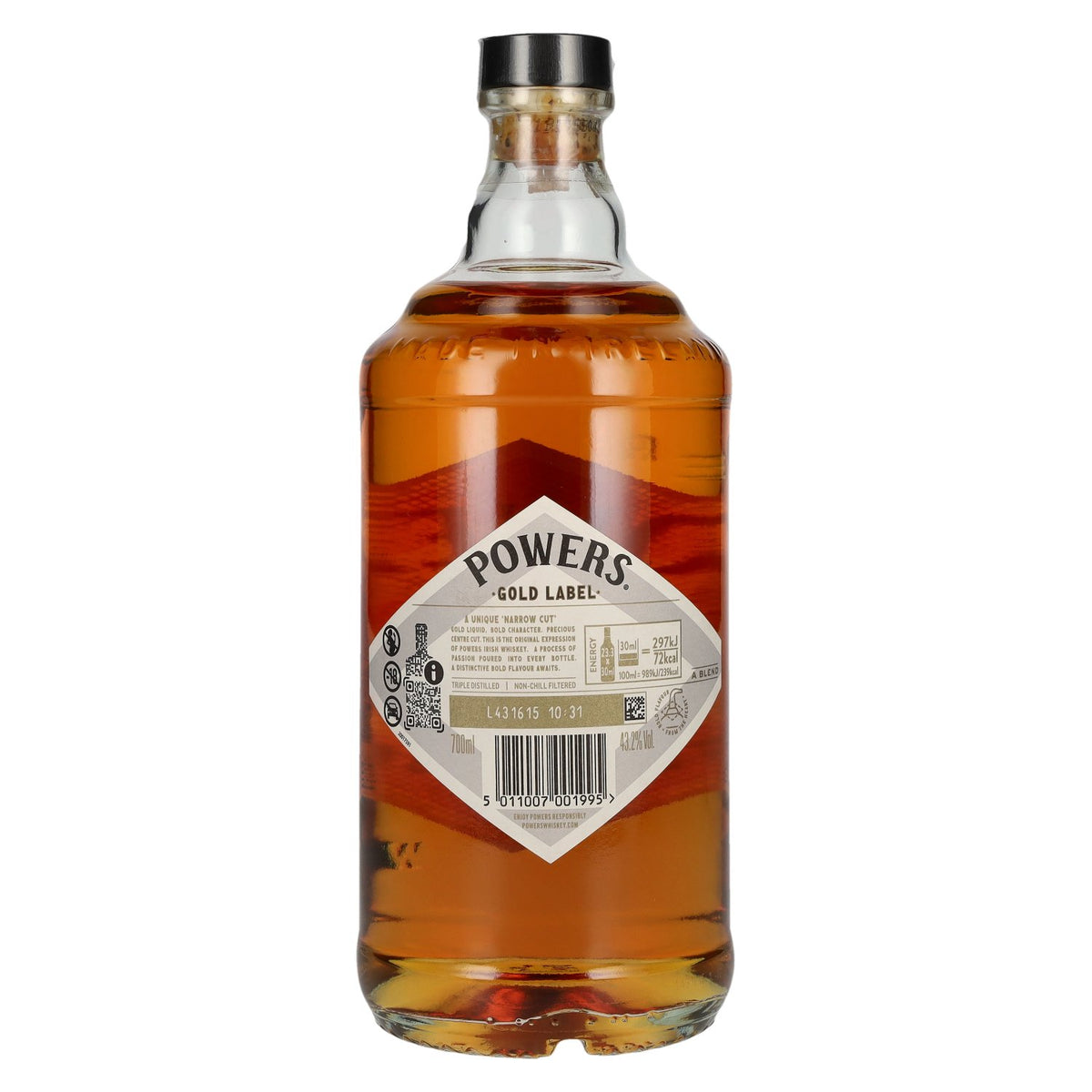 Powers Gold Label Irish Whiskey 43.2% vol. 0.7l