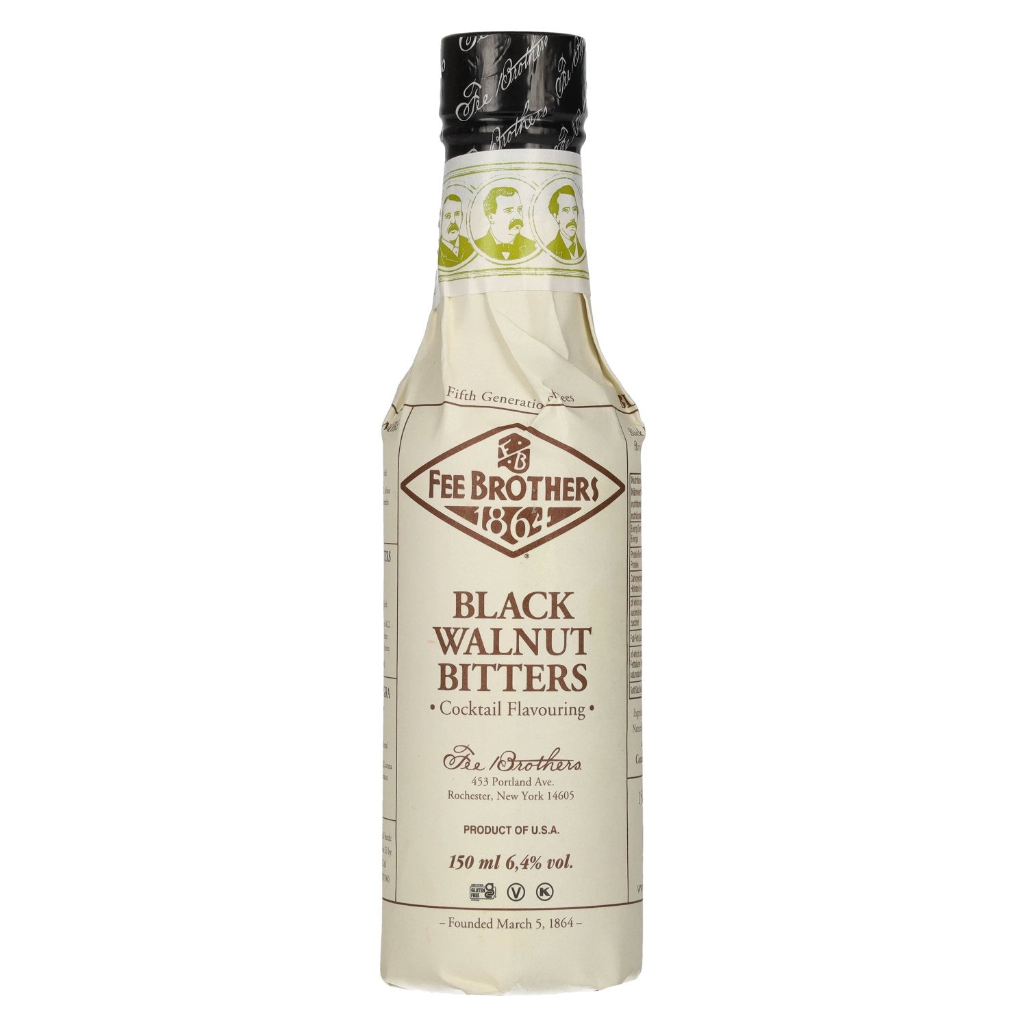 Fee Brothers Black Walnut Bitters 6.4% Vol. 0.15l