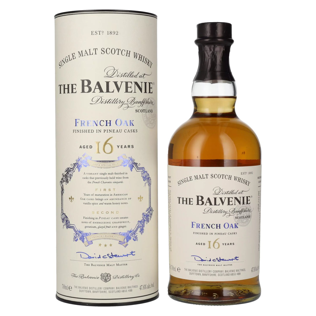 The Balvenie 16 Years Old French Oak 47,6% Vol. 0,7l in Geschenkbox