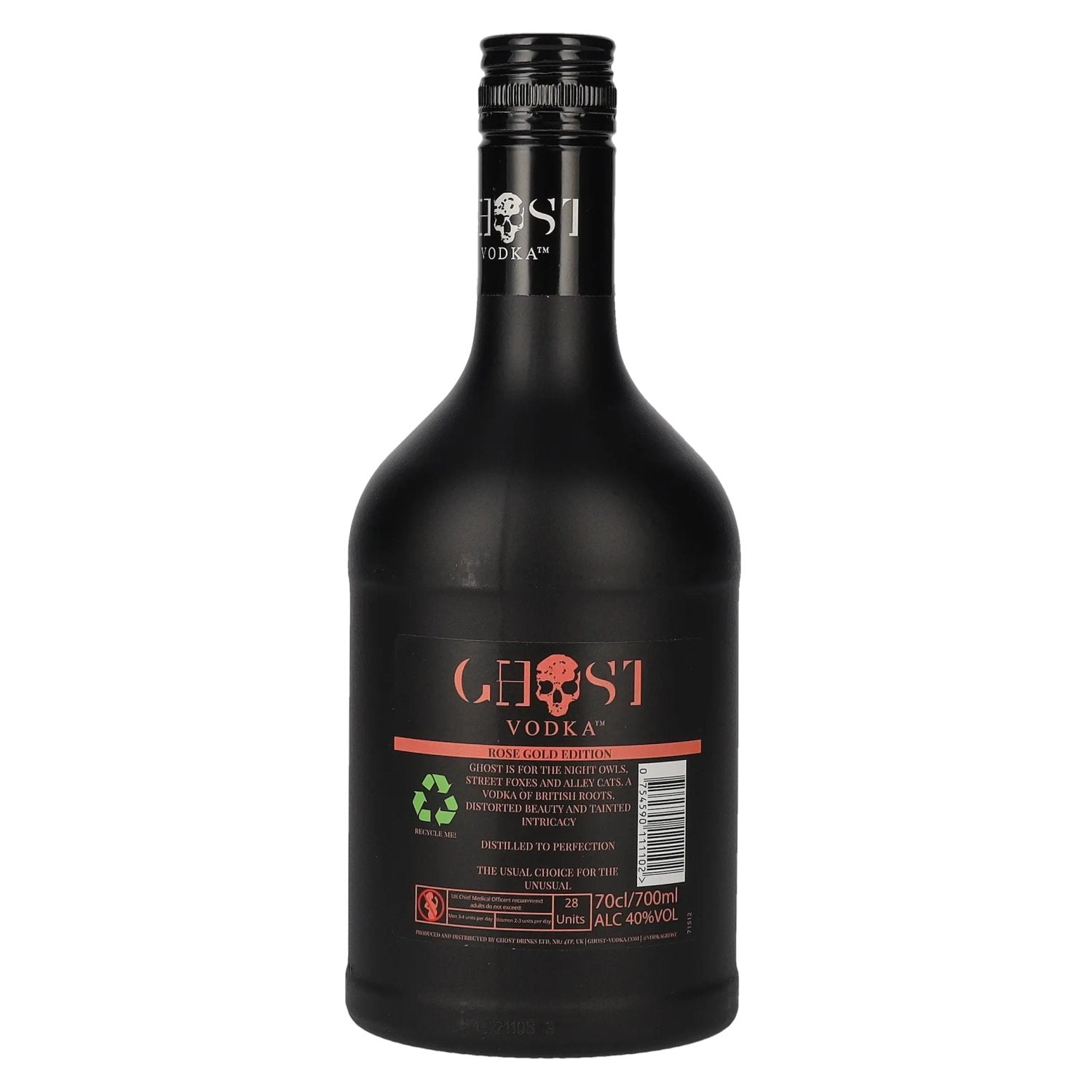 Ghost Vodka The Rosé Gold Skull 40% Vol. 0.7l