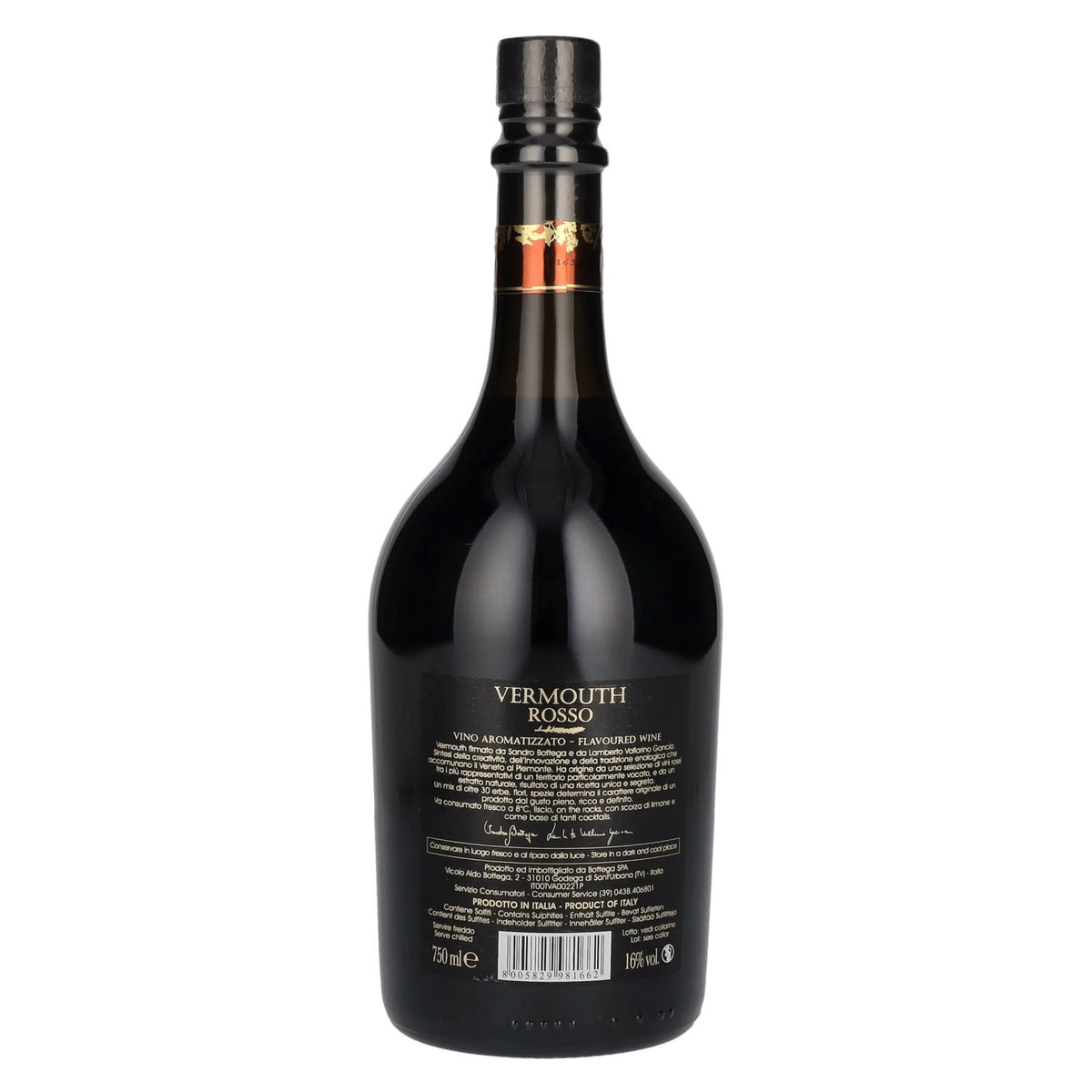 Bottega ROSSO Vermouth 16% Vol. 0,75l